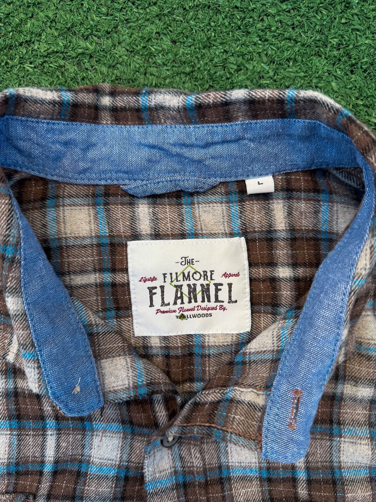 Other Men’s The Fillmore Flannel Tallwoods L Plaid Shirt Size US L / EU 52-54 / 3 - 2 Thumbnail