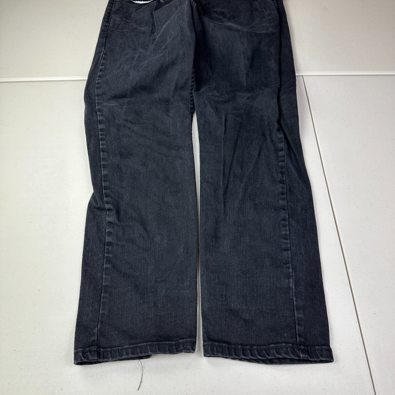 Levi's Levis 505 Regular Fit Straight Leg Jeans *Missing Button* Size US 30 / EU 46 - 5 Thumbnail
