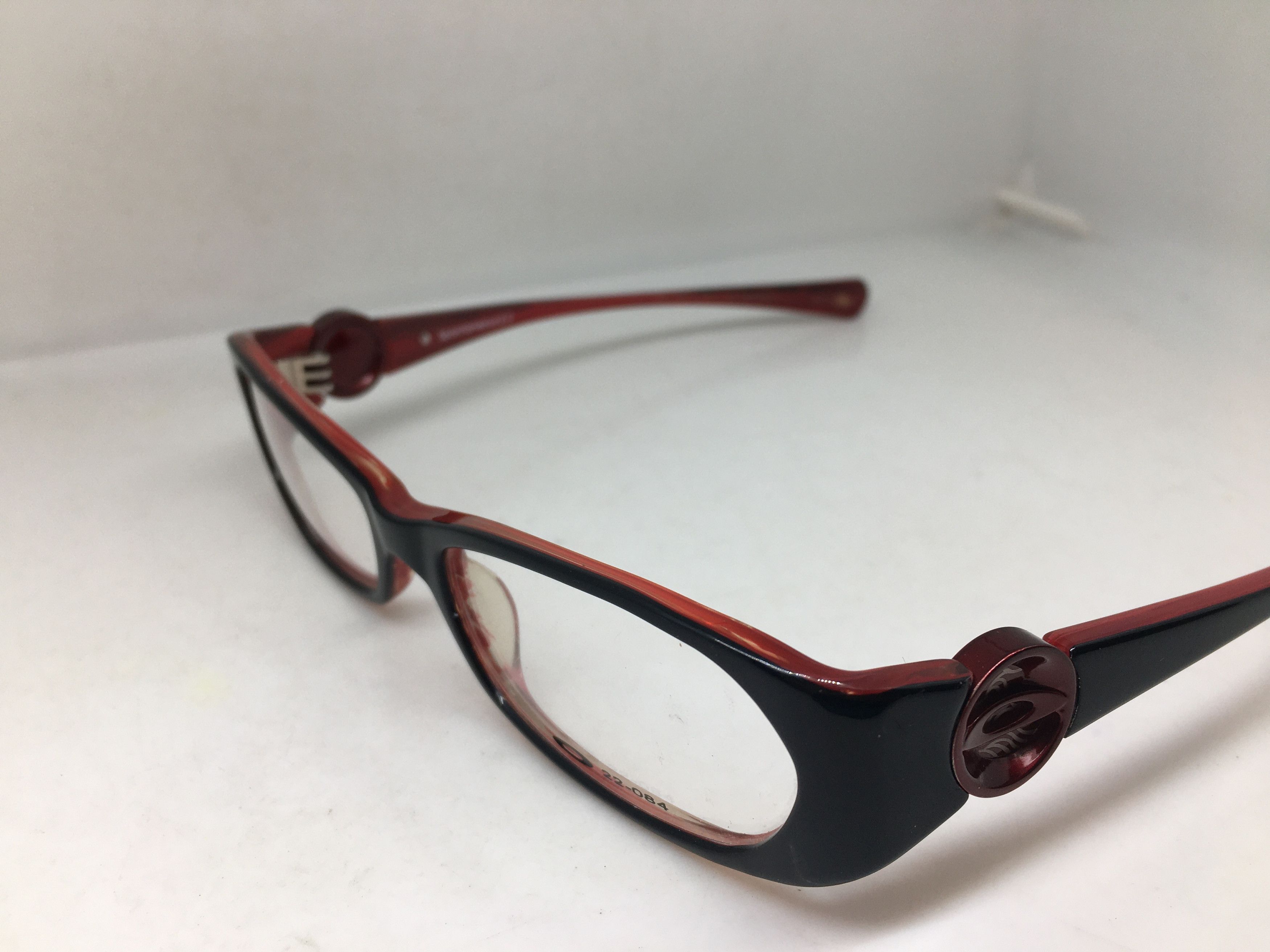 Oakley OAKLEY Spontaneous 2.0 Black Red RX Eyeglasses Frame Size ONE SIZE - 3 Thumbnail