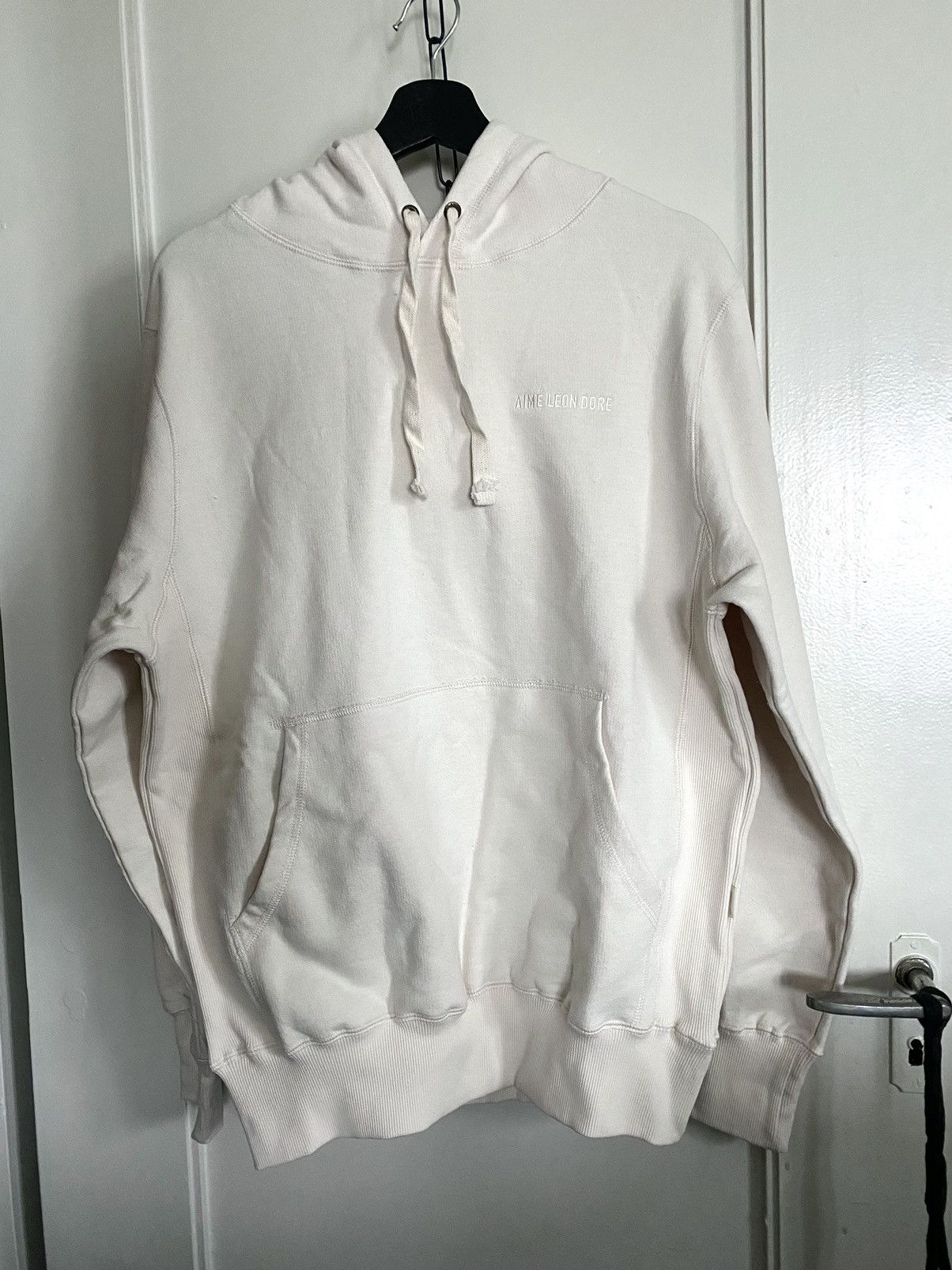 Aime Leon Dore aime leon dore ald hoodie creme / off white Size US L / EU 52-54 / 3 - 1 Thumbnail