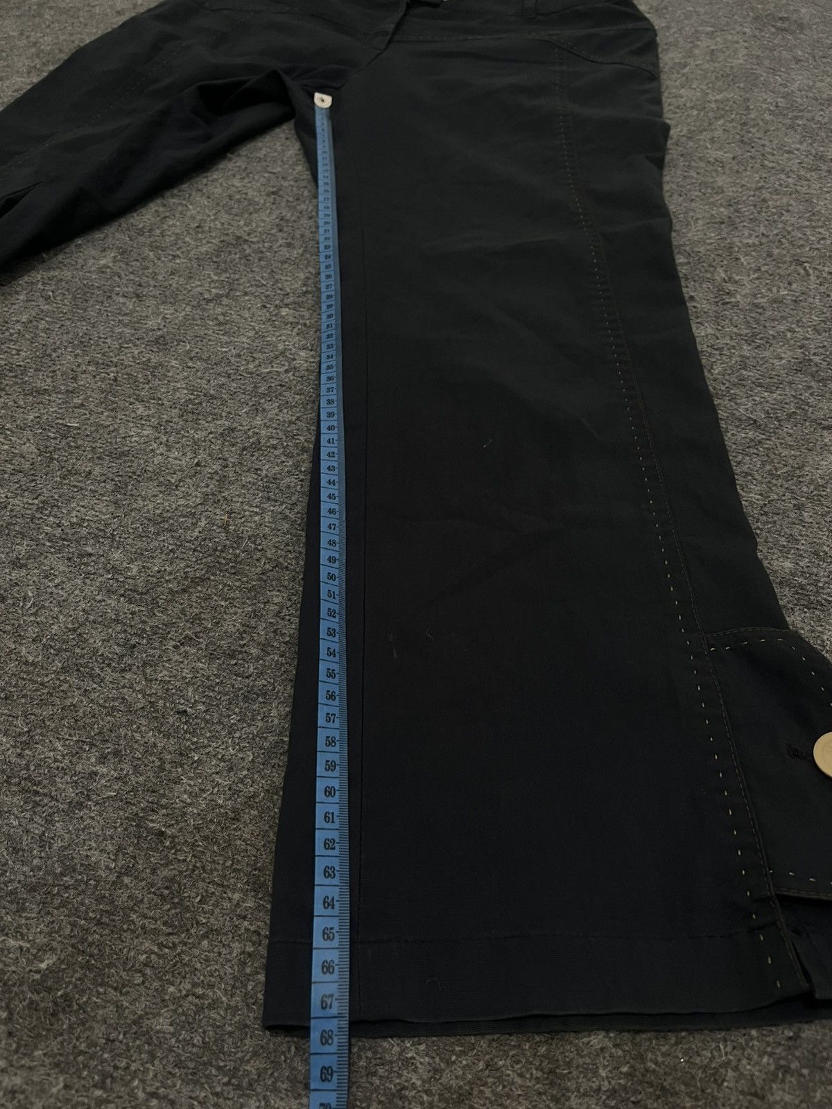 Japanese Brand PING GOLF Trousers Technical Fabric Navy Blue Slim Fit Size US 32 / EU 48 - 7 Thumbnail