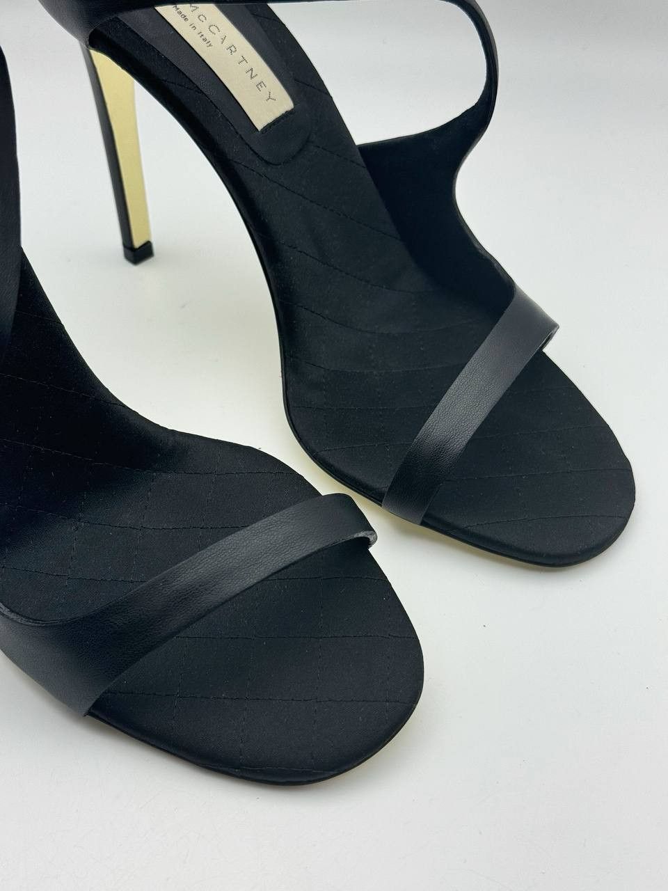 Stella McCartney HIGH-HEEL SANDALS SLIP-ON STYLE VON STELLA MCCARTNEY SIZE 38 Size US 8 / IT 38 - 2 Thumbnail
