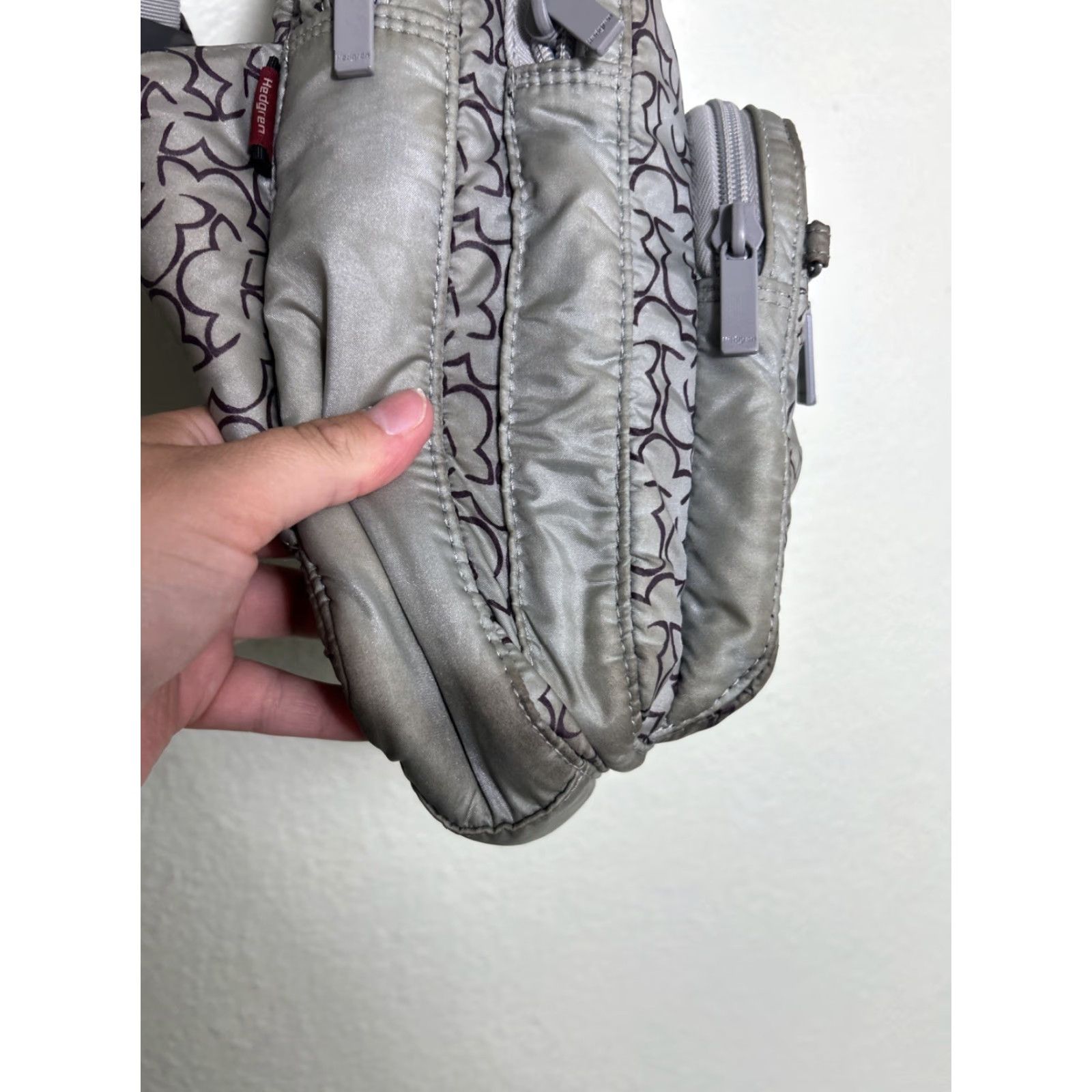 Vintage VINTAGE Hedgren Urban Crossbody Bag Small Women Gray Purple 13x8x3 Crossbody Bag 13x8x3 Purple Purple Purple Hedgren Urban Womens Size ONE SIZE - 6 Thumbnail