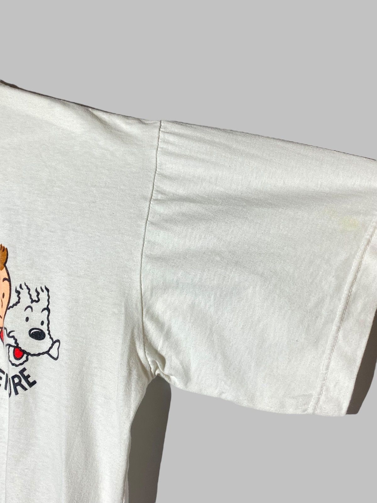 Cartoon Network 🔥 TINTIN CIGARS OF PHARAOH ELEPHANT SAFARI 90s GRAPHIC 🔥 Size US XL / EU 56 / 4 - 10 Thumbnail