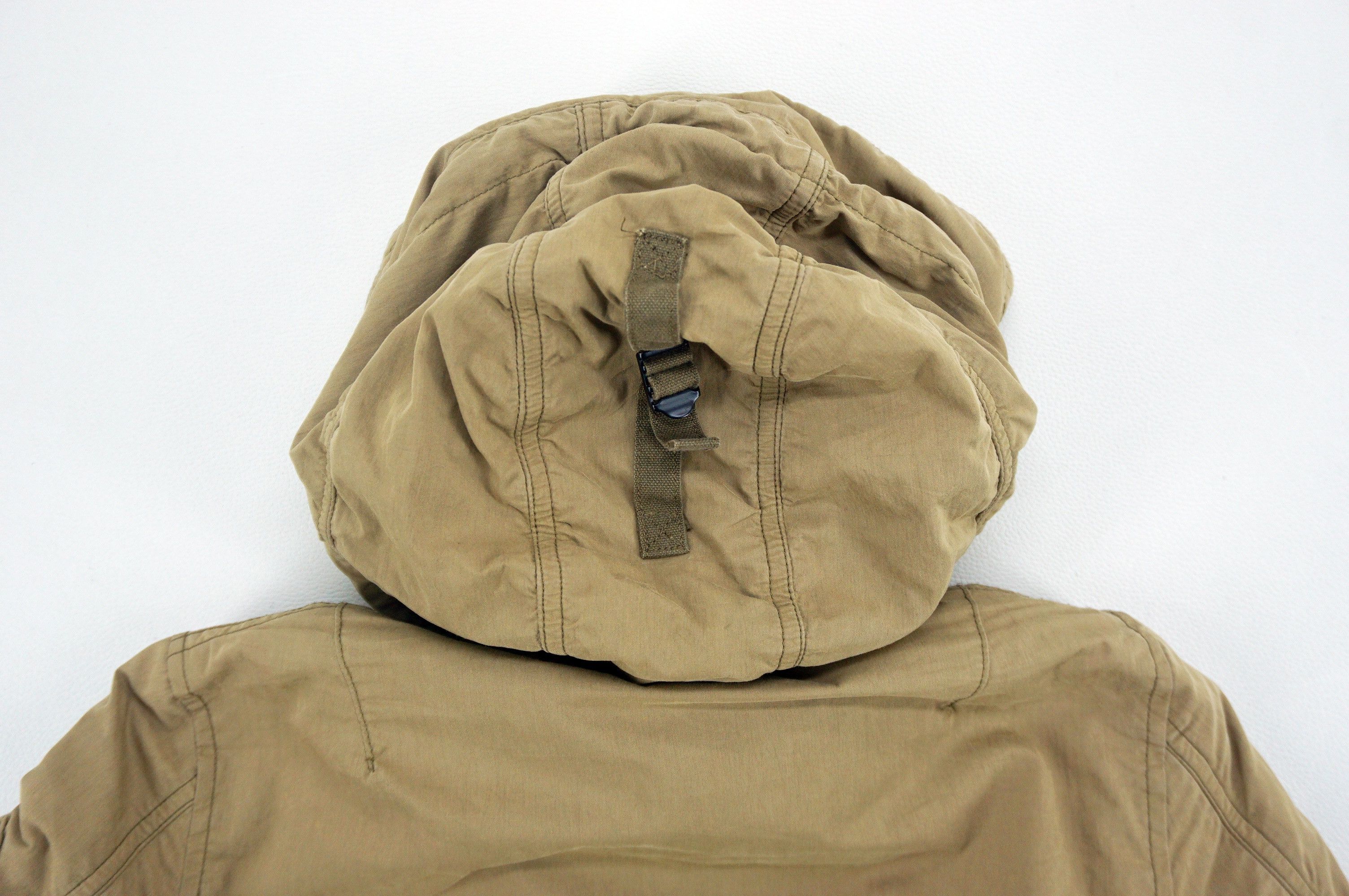 Japanese Brand John Bull Tactical Field Jacket Distressed Army Hooded Coat Size S / US 4 / IT 40 - 11 Thumbnail