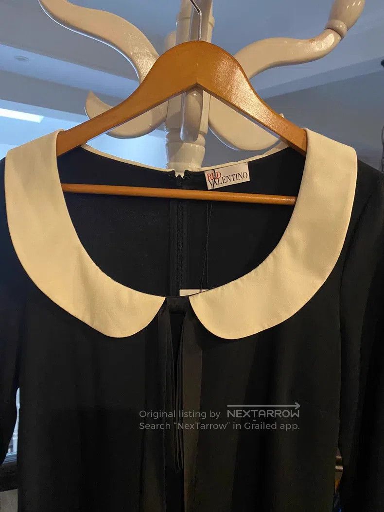 Valentino Valentino Long sleeve crew neck bow streamer umbrella dres Size M / US 6-8 / IT 42-44 - 2 Thumbnail