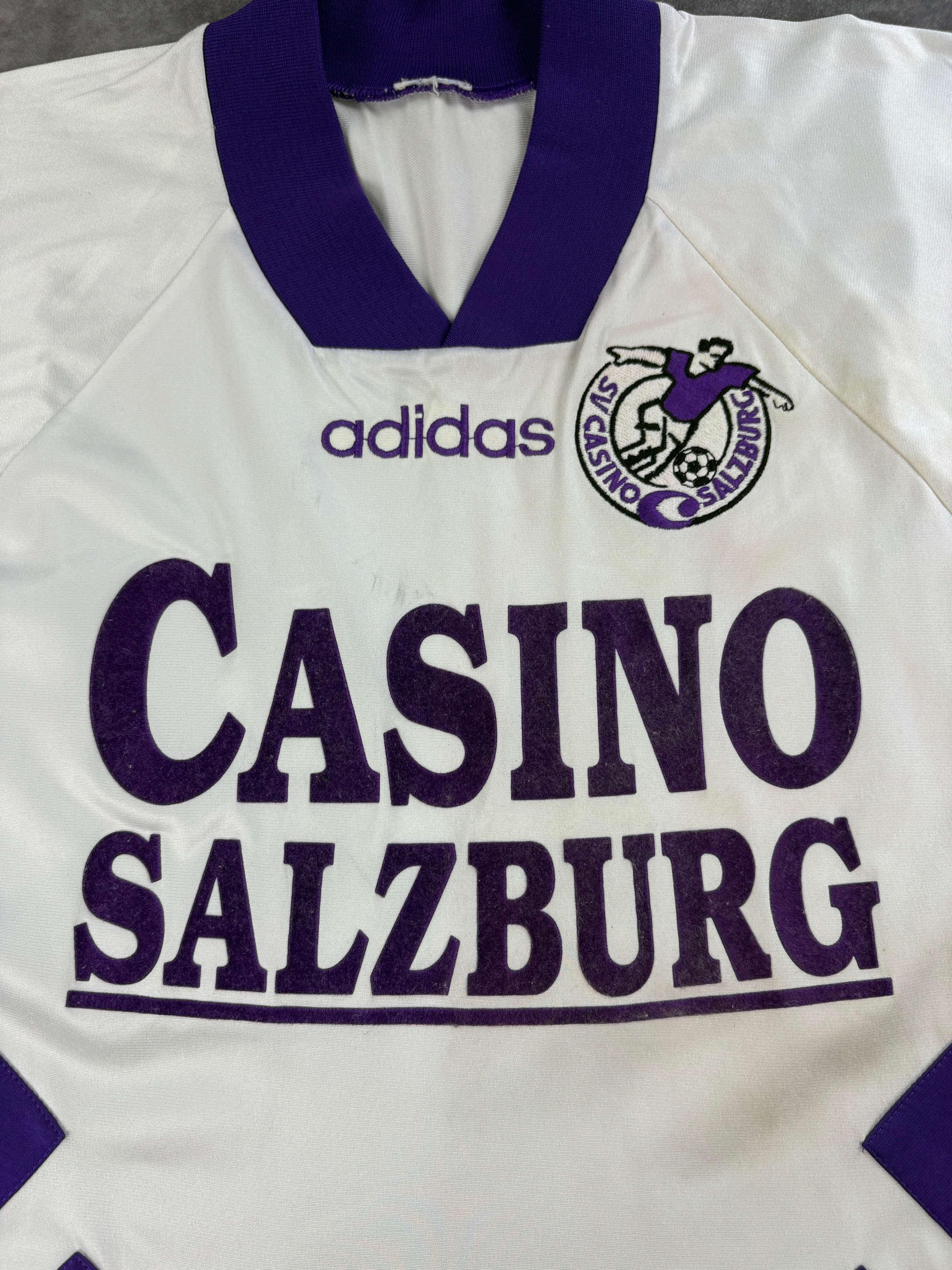 Adidas Casino Salzburg 1995-96 Adidas away football jersey size L Size US L / EU 52-54 / 3 - 3 Thumbnail