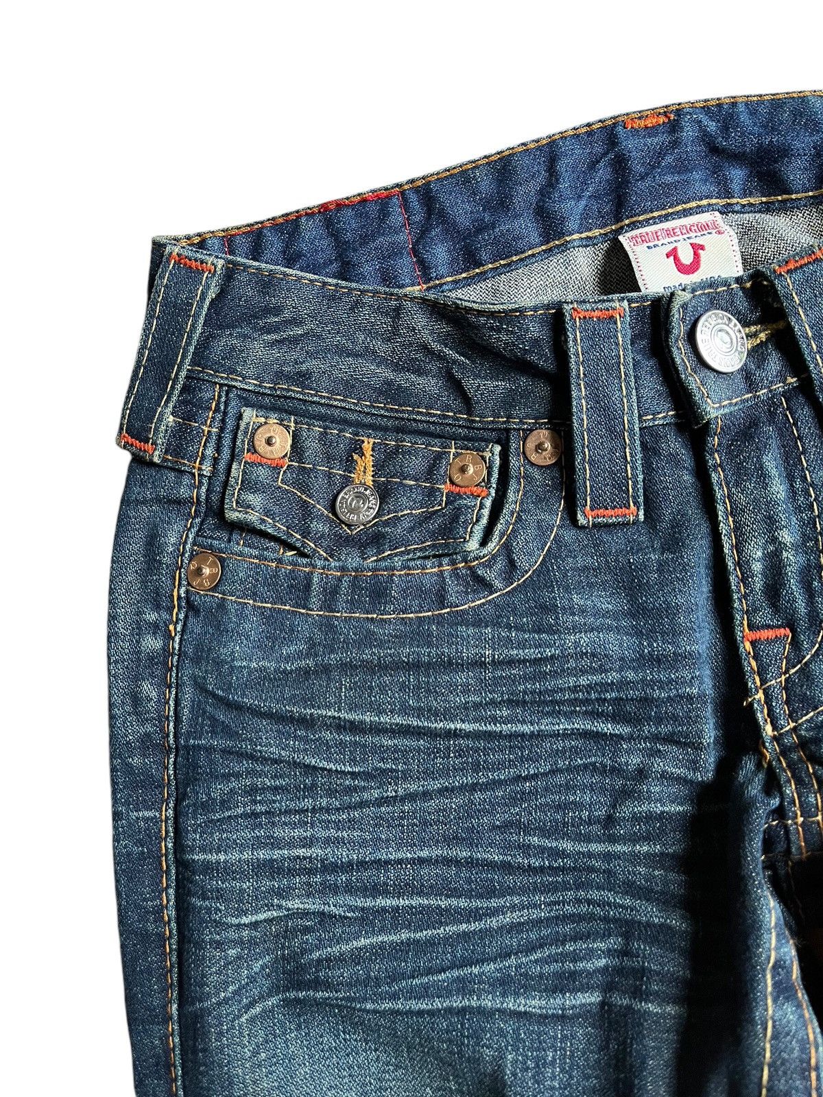 Affliction × Rock Revival × True Religion True Religion Joey Low Rise Flared jeans Size 27" / US 4 / IT 40 - 7 Thumbnail