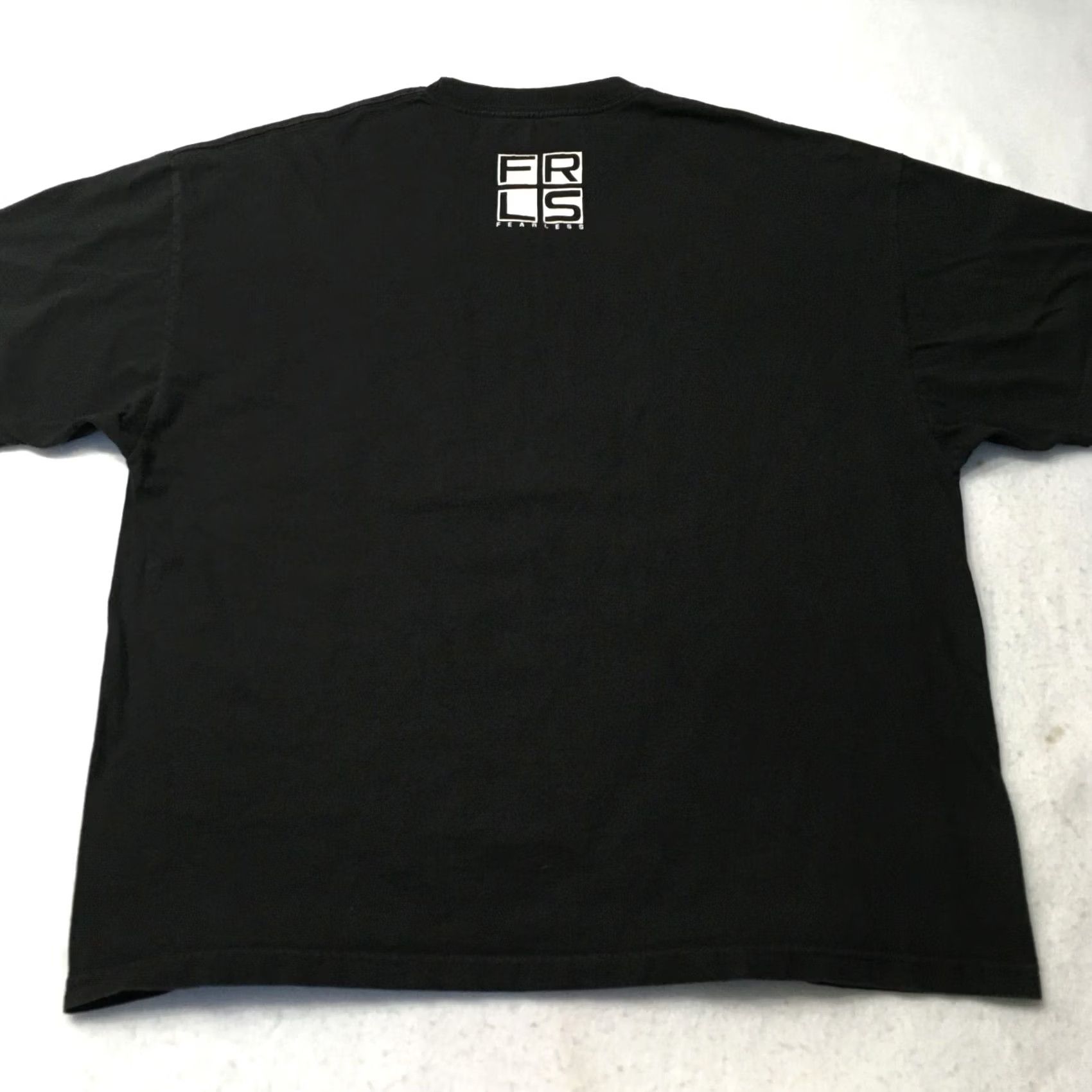 Vintage Fearless Switch Geometric Graphic T Shirt Black Cotton Mens 3XL Size US XXL / EU 58 / 5 - 7 Thumbnail
