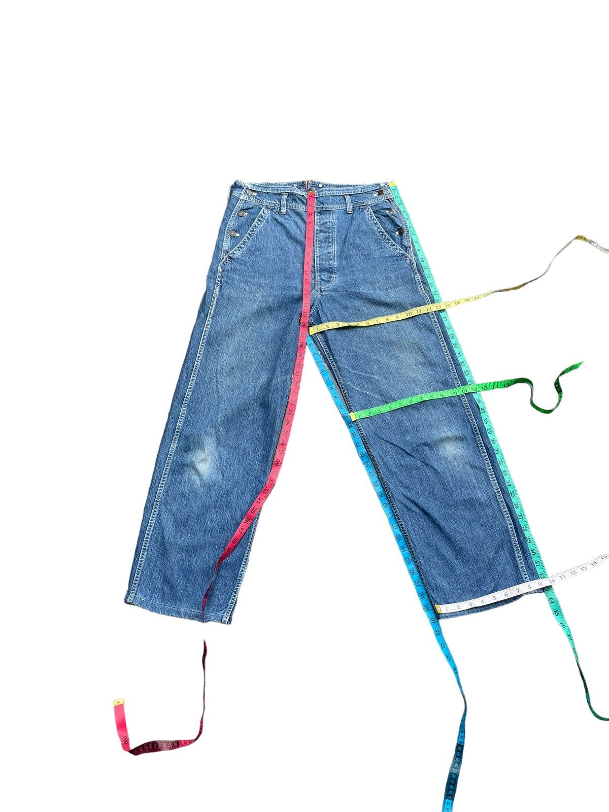 Japanese Brand Vintage Mens Batsu Denim Size US 34 / EU 50 - 16 Thumbnail