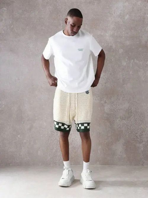 Jean × Vintage Knittedl Vintage Retro OldMoney Shorts Size US 30 / EU 46 - 3 Thumbnail