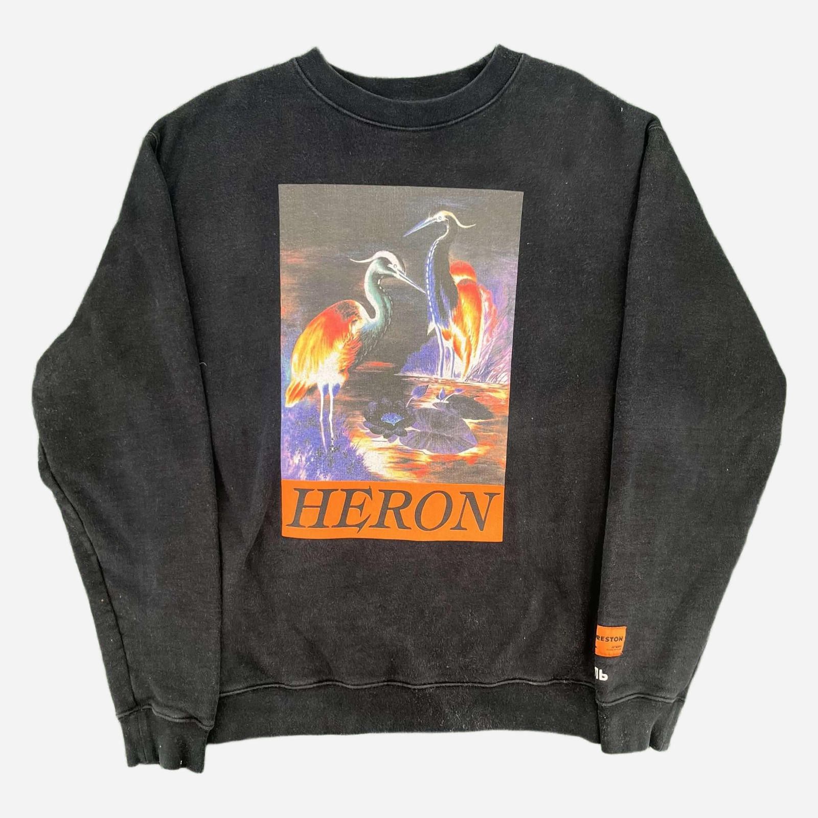 Heron Preston Heron Preston Flamingo Graphic Logo Sweatshirt Size US S / EU 44-46 / 1 - 1 Thumbnail