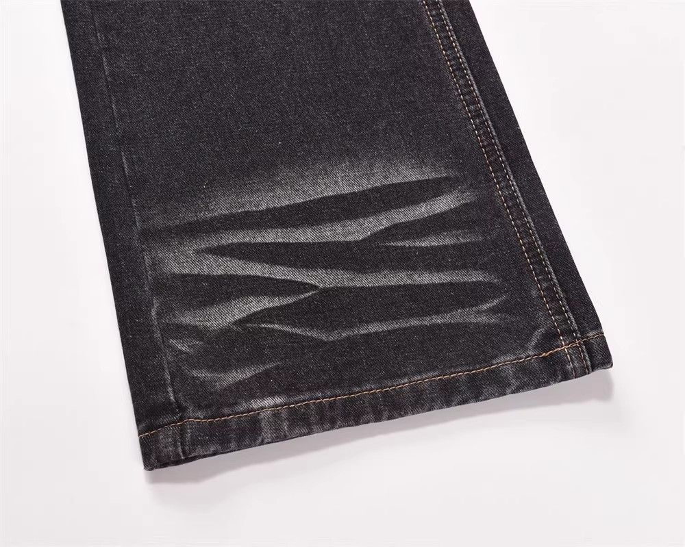 Japanese Brand Washed embossed straight trendy casual wide-leg jeans Size US 32 / EU 48 - 6 Thumbnail