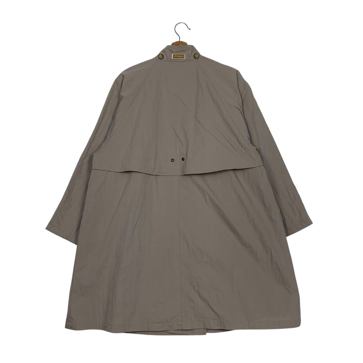 Japanese Brand Japanese Brand Black Duck Double Breasted Overcoat Size L / US 10 / IT 46 - 7 Thumbnail