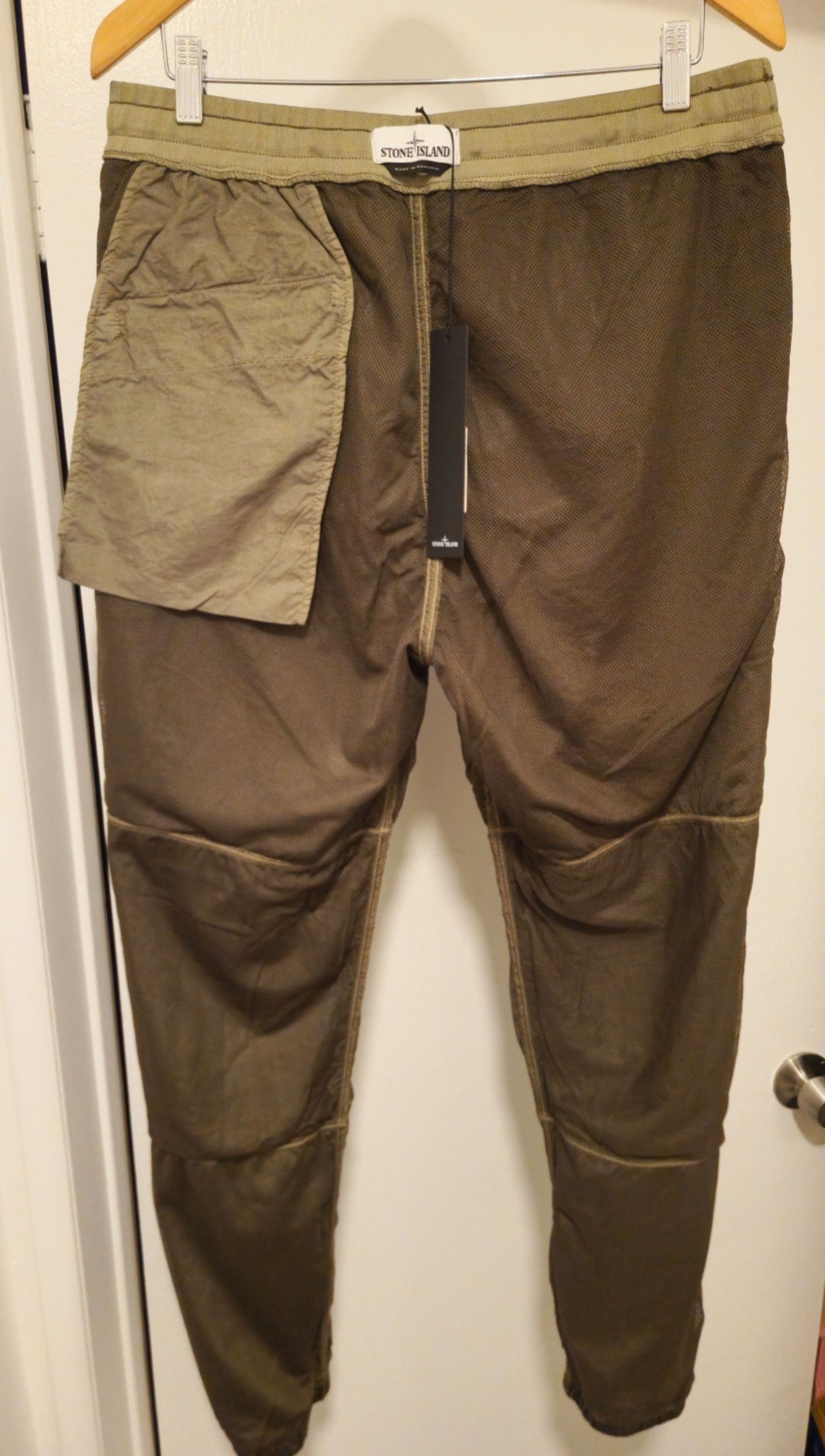 Stone Island Stone Island Nylon Metal Pants Olive Green Size Large Size US 36 / EU 52 - 19 Thumbnail