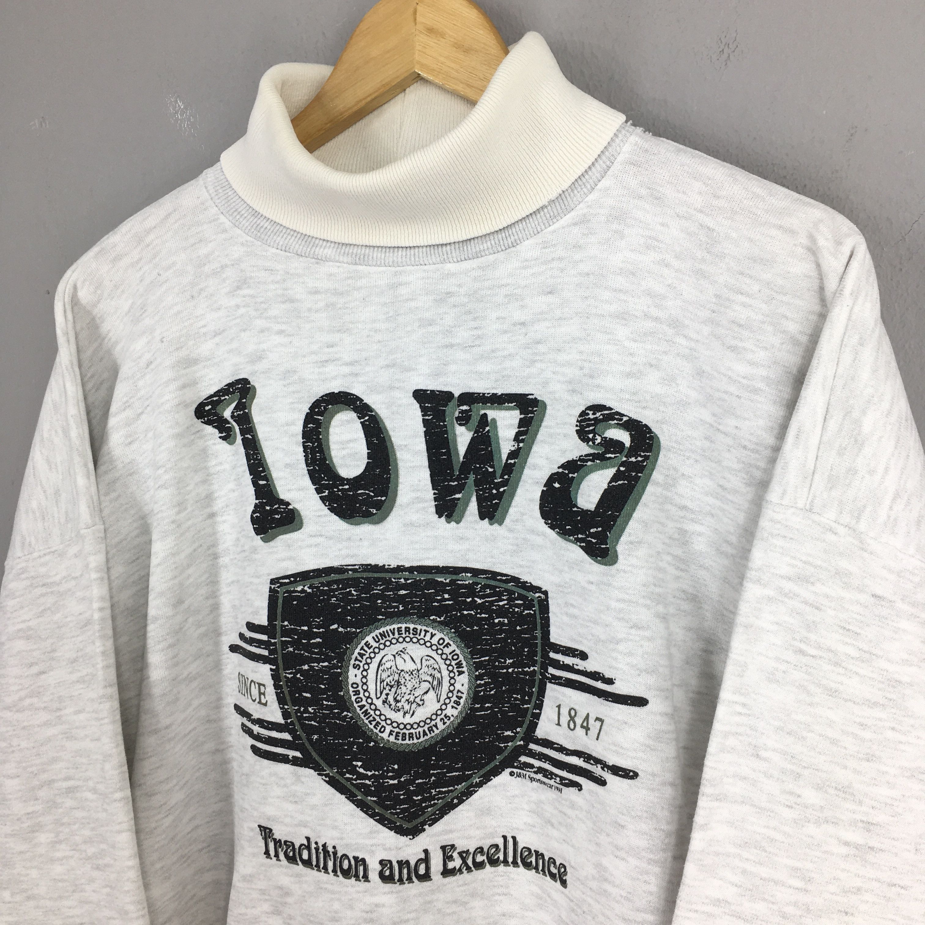 NCAA Vintage 90s Iowa State University Sweatshirt XLarge Size US XL / EU 56 / 4 - 3 Thumbnail