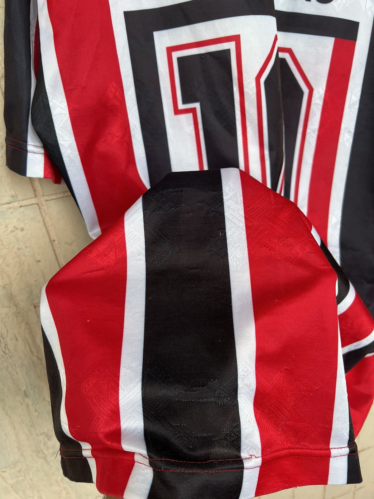 Vintage Vintage Jersey Sao Paulo Penalty Away Shirt Brazil 90s #10 Size US M / EU 48-50 / 2 - 21 Thumbnail