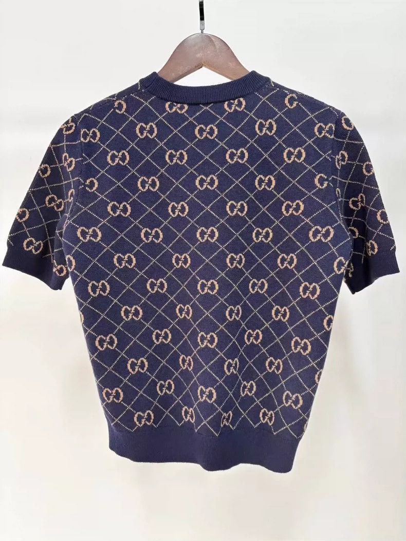Gucci Gucci Short Sleeve Knit Top for Sale-2505 Size US M / EU 48-50 / 2 - 2 Thumbnail