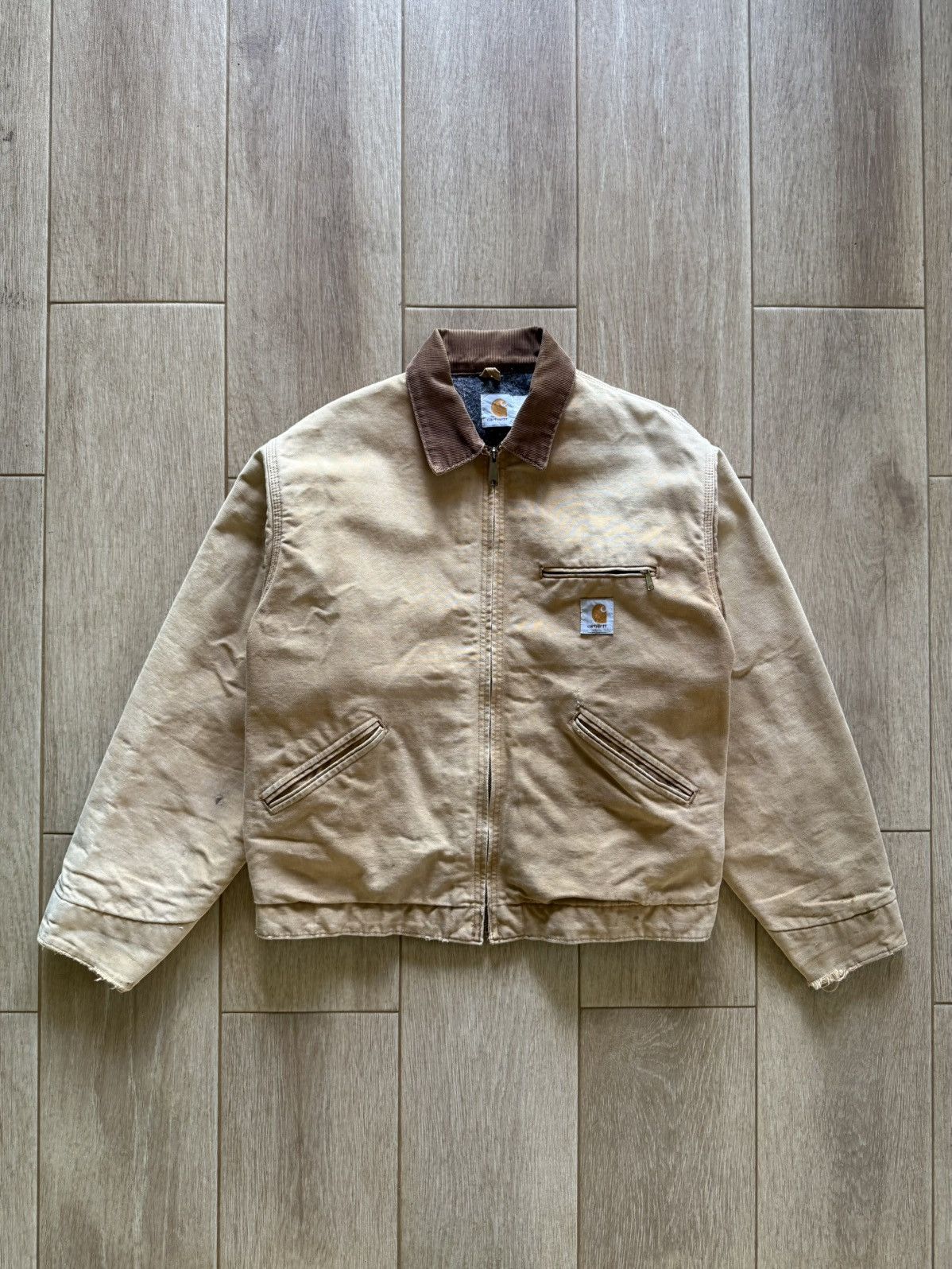 Carhartt 6BLJ0 – 90s Detroit Carhartt Jacket Size US L / EU 52-54 / 3 - 1 Thumbnail