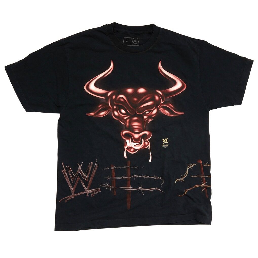 Travis Scott × WWE Cactus Jack & WWE - Know Your Role T- Shirt (The Rock) Size US L / EU 52-54 / 3 - 5 Thumbnail