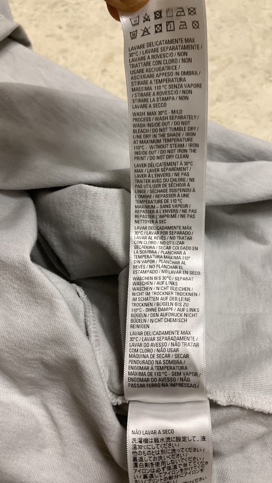Balenciaga Balenciaga metal LS tee Size US XXL / EU 58 / 5 - 17 Thumbnail