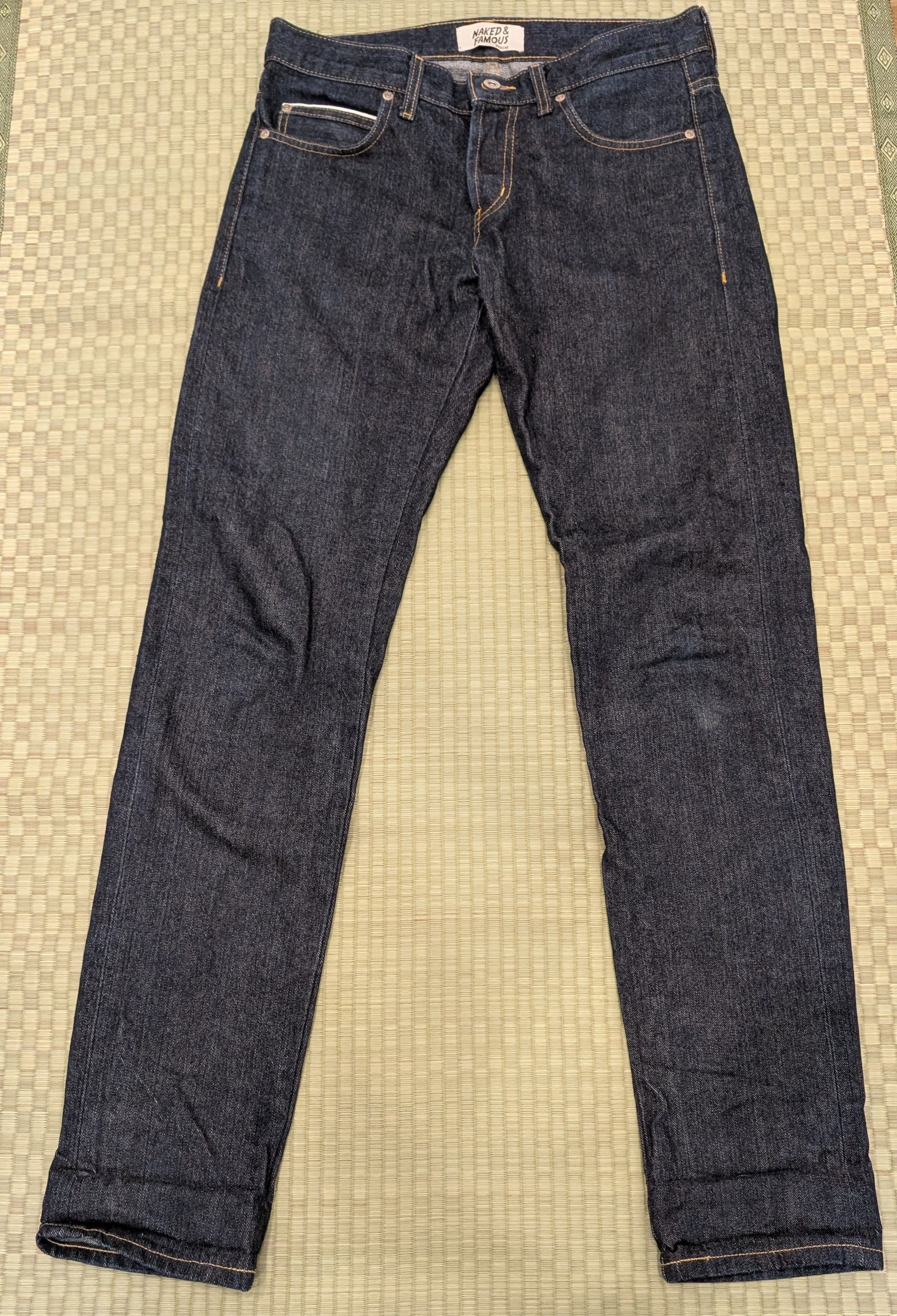Naked & Famous Naked & Famous Left Hand Twill Selvedge Jeans Super Guy Size US 32 / EU 48 - 1 Thumbnail