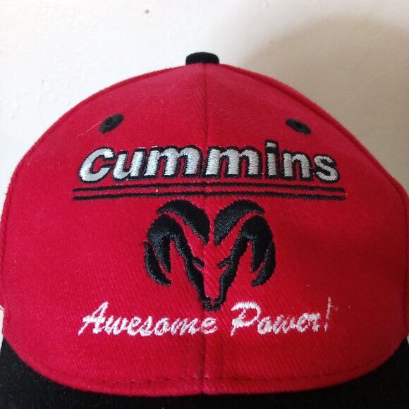 Chrysler × Vintage Vintage Dodge Cummins Diesel Two Tone Snap Back Hat Size ONE SIZE - 2 Thumbnail