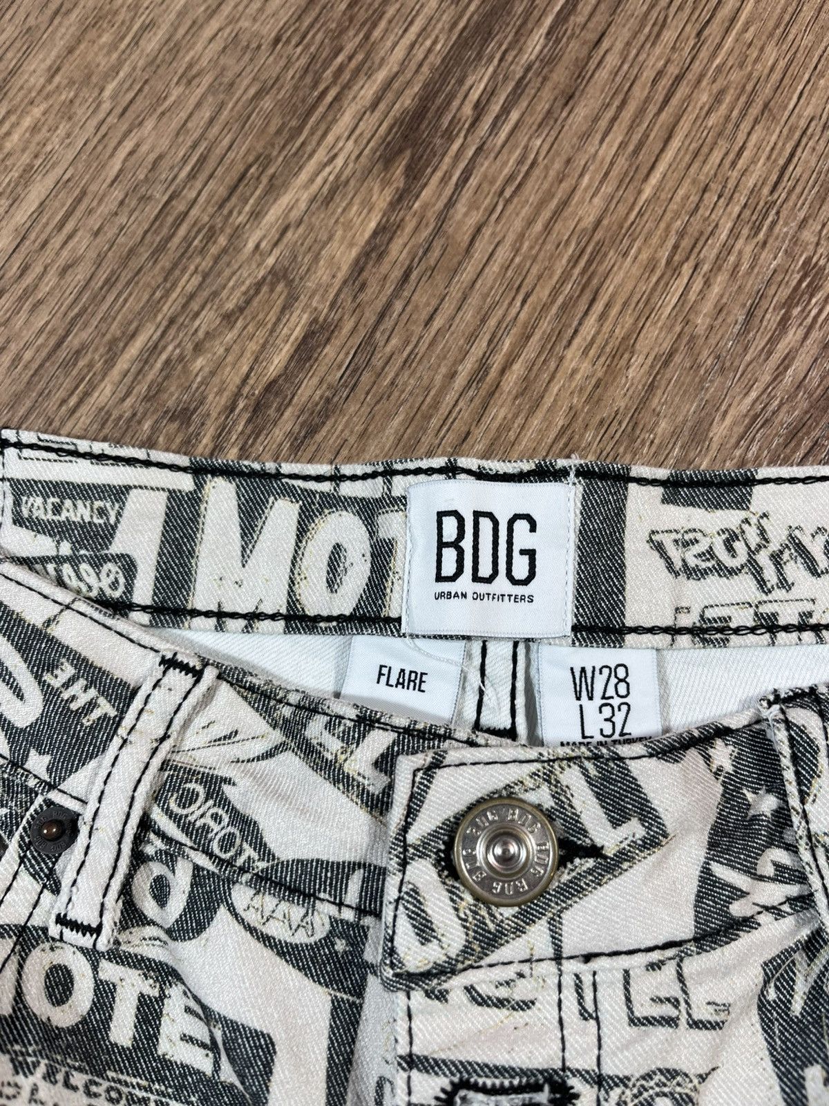 Bdg × Vintage BDG Flare Pants Rare Size 28" / US 6 / IT 42 - 5 Thumbnail