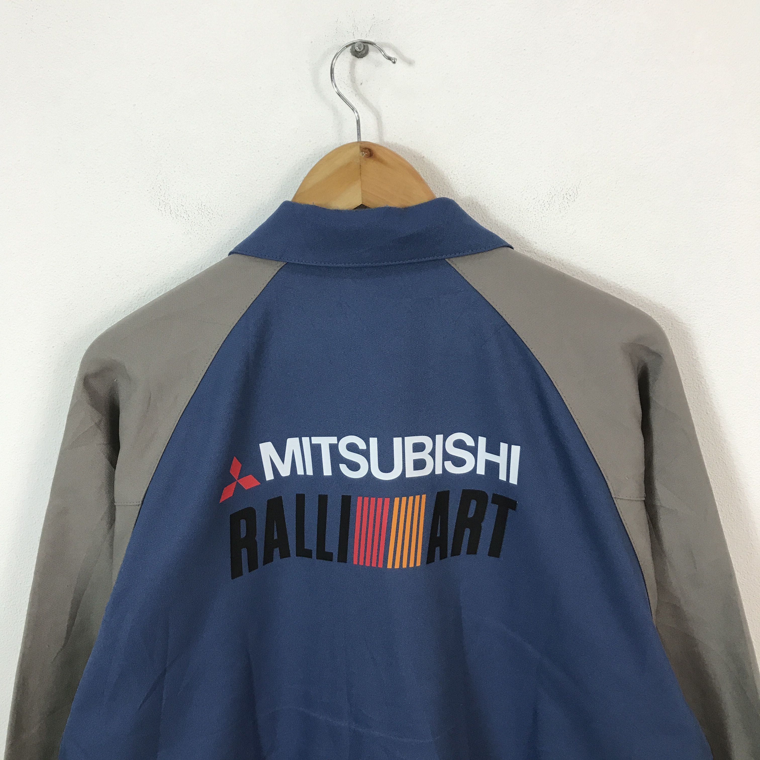 Japanese Brand vintage mitsubishi racing motorsport custom jacket Size US L / EU 52-54 / 3 - 4 Thumbnail