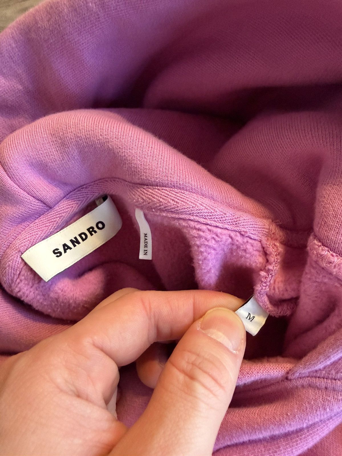Sandro Hoodie Size US M / EU 48-50 / 2 - 7 Thumbnail