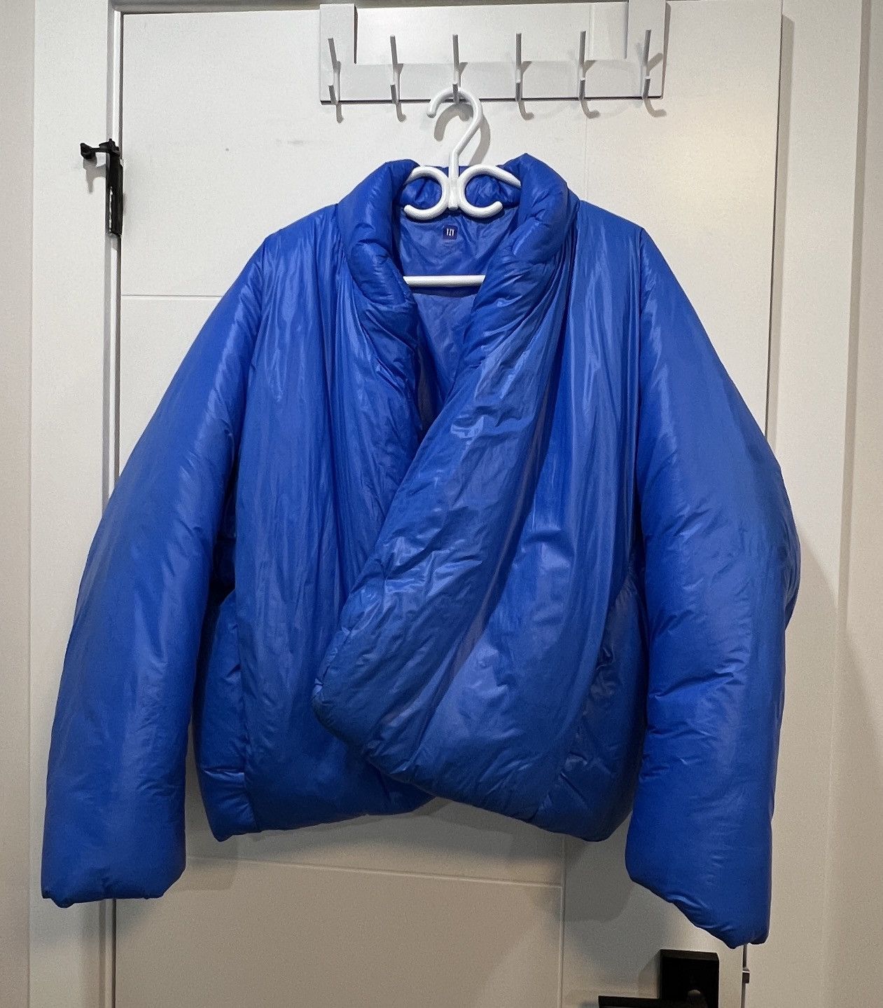 image of Yeezy Gap Round Jacket - Blue, Men's (Size Small)