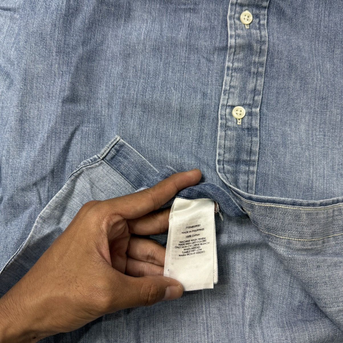 Polo Ralph Lauren Polo Ralph Lauren denim wash button shirt Size US L / EU 52-54 / 3 - 6 Thumbnail