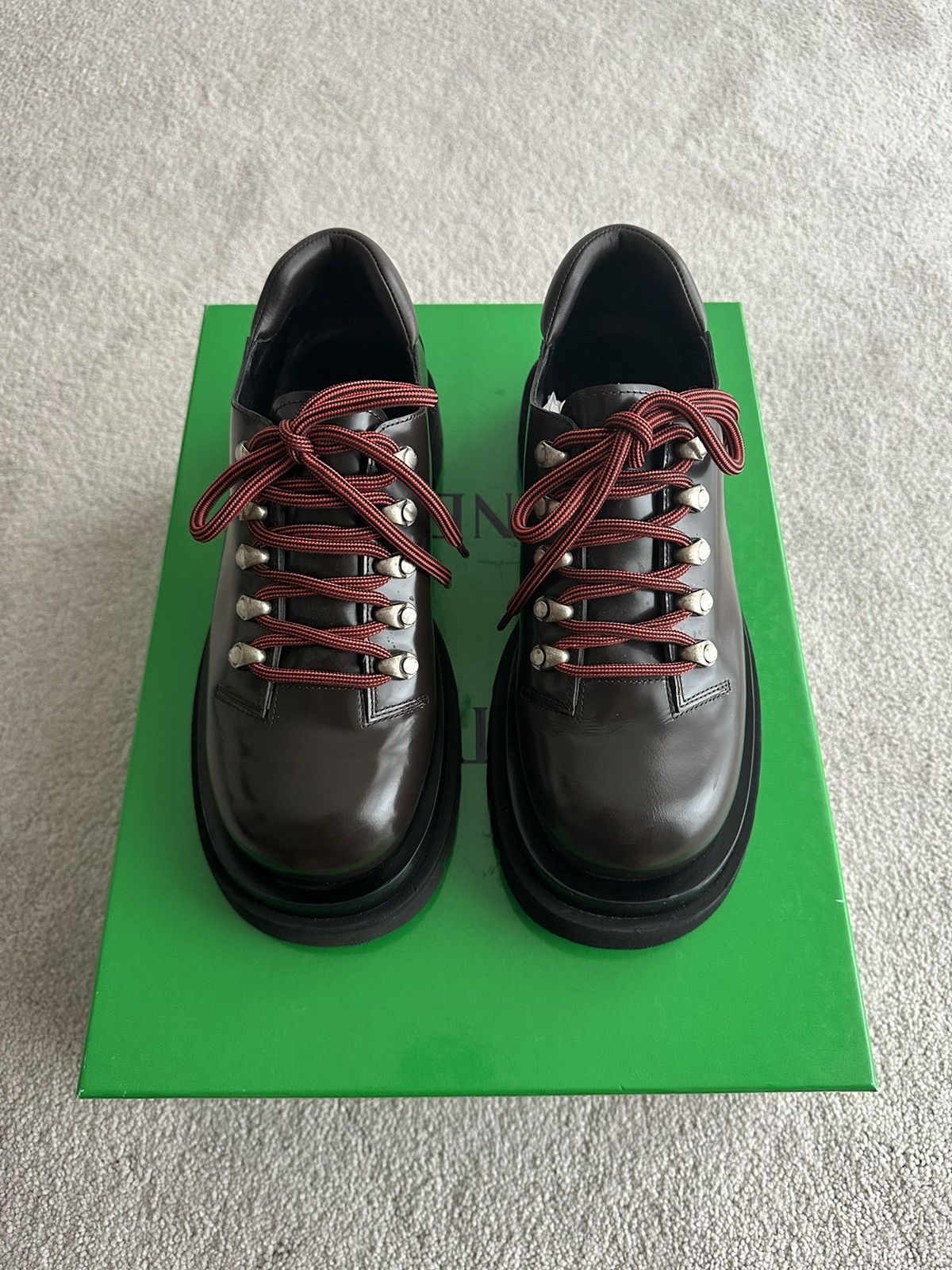 Bottega Veneta Bottega Veneta Lace-up Hikings Boot Low Size US 8 / EU 41 - 4 Thumbnail