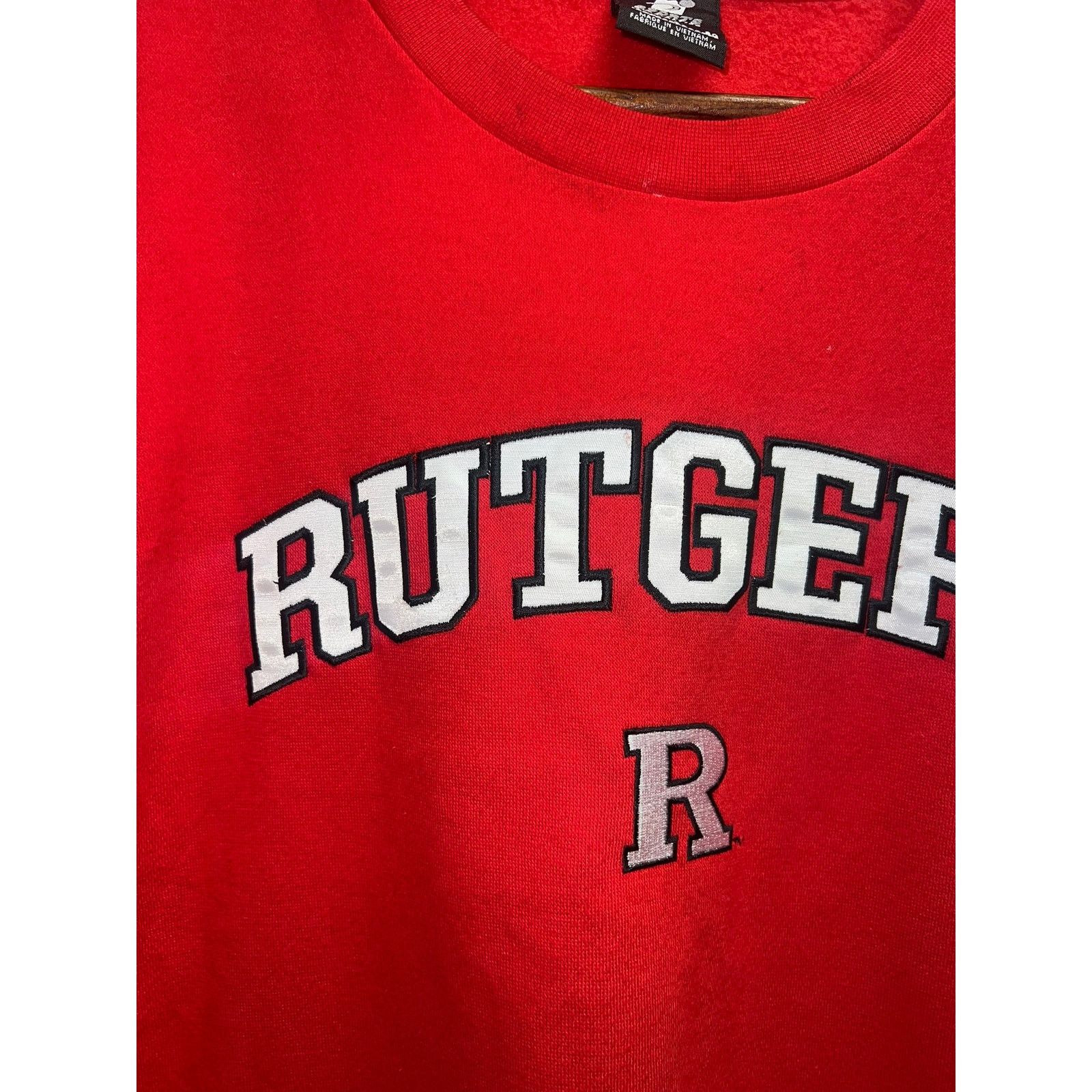 Vintage Vintage Rutgers University Sweatshirt College Crewneck XL Size US XL / EU 56 / 4 - 3 Thumbnail
