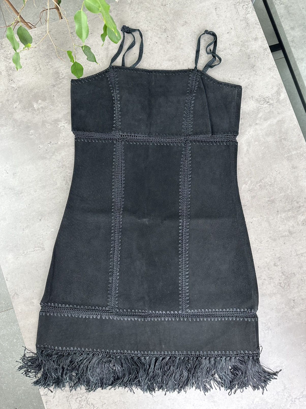 Bebe Bebe Leather Mini Dress Size XS / US 0-2 / IT 36-38 - 1 Thumbnail
