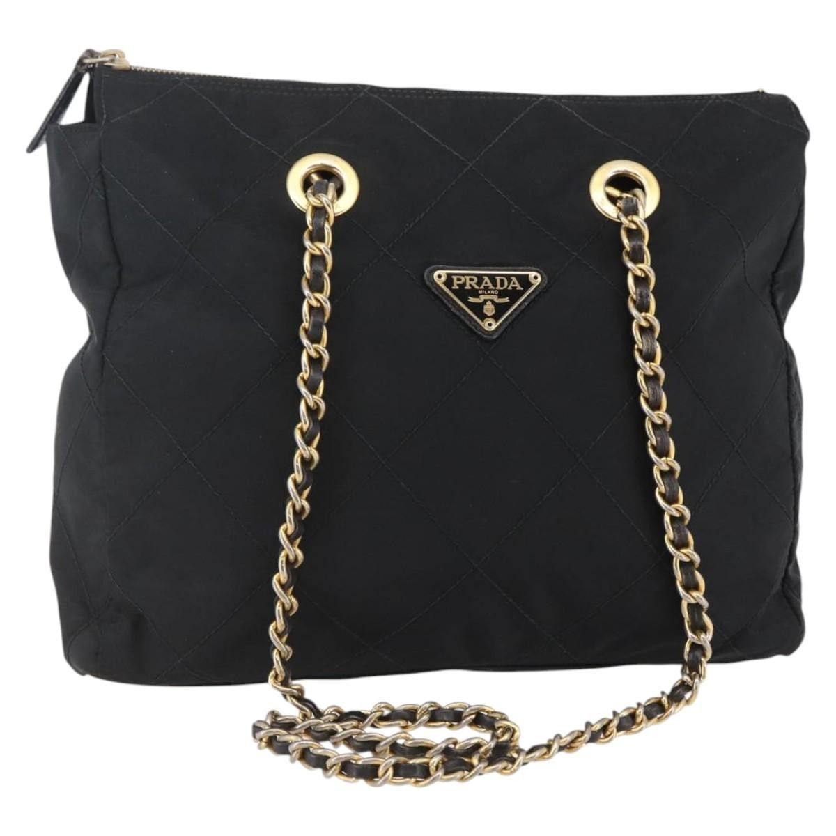 Prada Prada Re-Edition 1995 Chain Tote Quilted Re-Nylon Size ONE SIZE - 1 Thumbnail
