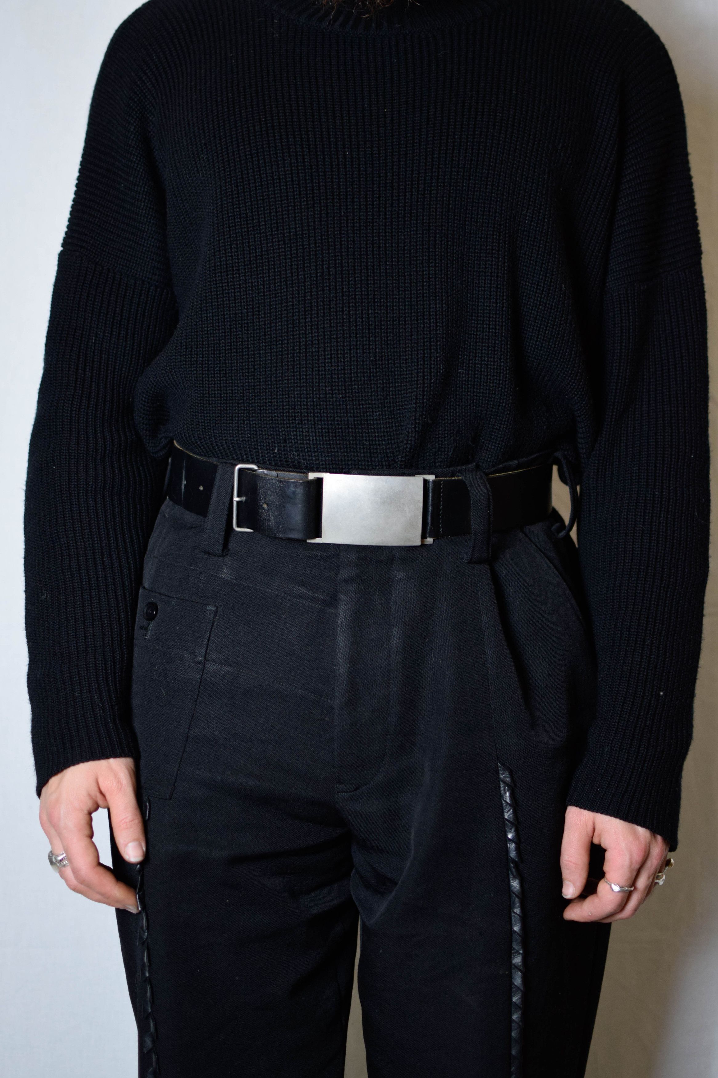 Yohji Yamamoto YYPH SS08 Metal Plate Belt - HM-F05-713 Size ONE SIZE - 1 Thumbnail