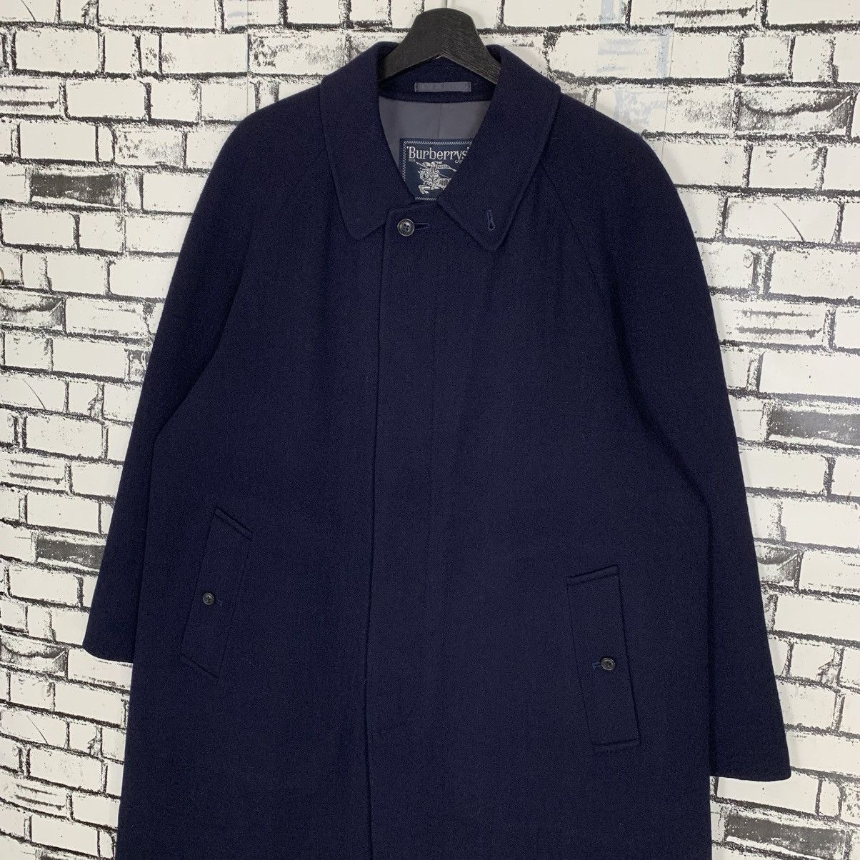 Vintage Burberrys Wool And Cashmere Long Coat