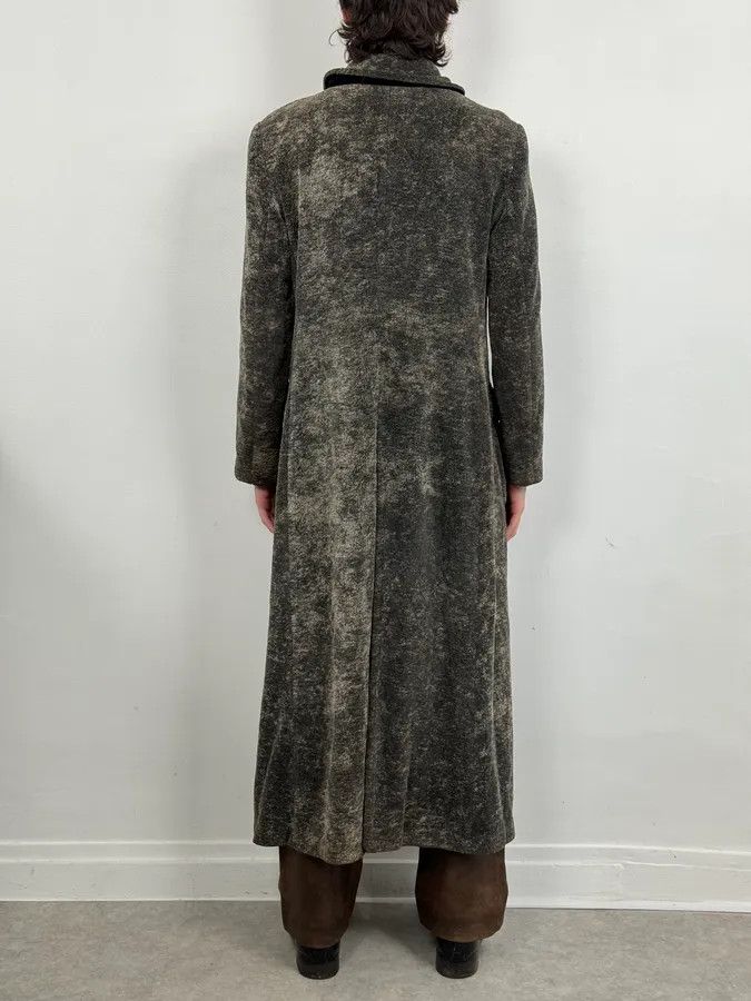 Emporio Armani 1990s Emporio Armani Grey Premium Long Wool Coat Size US S / EU 44-46 / 1 - 3 Thumbnail