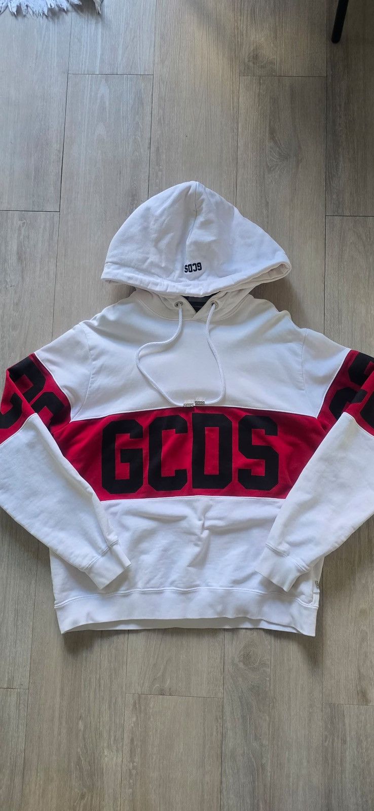 GCDS Logo Print Hoodie