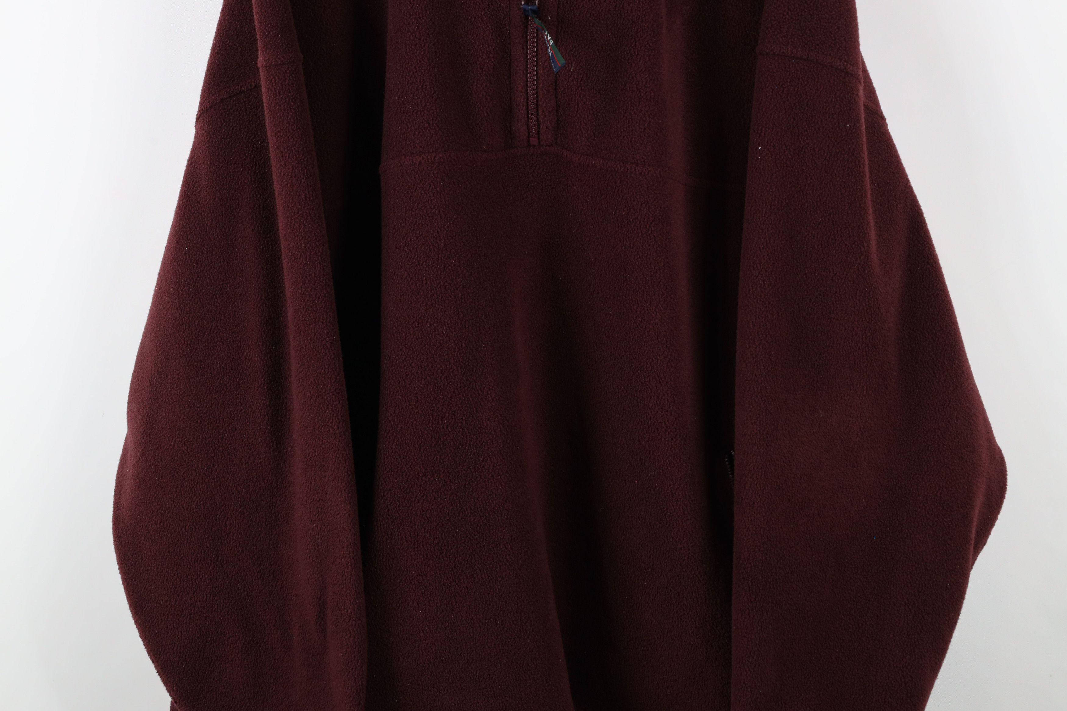 Vintage Vintage 90s Streetwear Half Zip Fleece Pullover Sweater Size US XXL / EU 58 / 5 - 3 Thumbnail