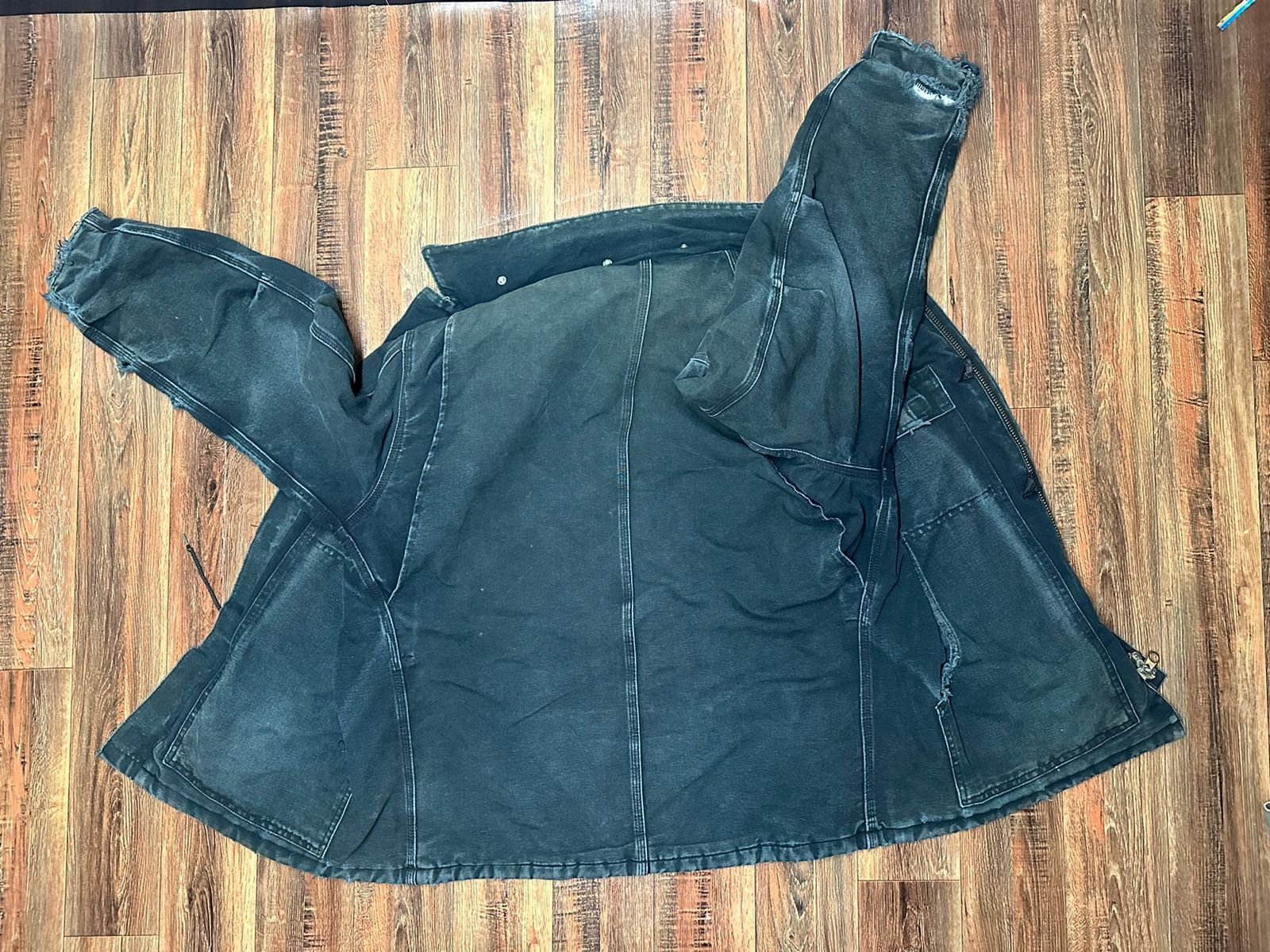 Carhartt × Vintage Vintage 1990s Carhartt Duck Jacket - Carhartt Jacket Size US XL / EU 56 / 4 - 7 Thumbnail