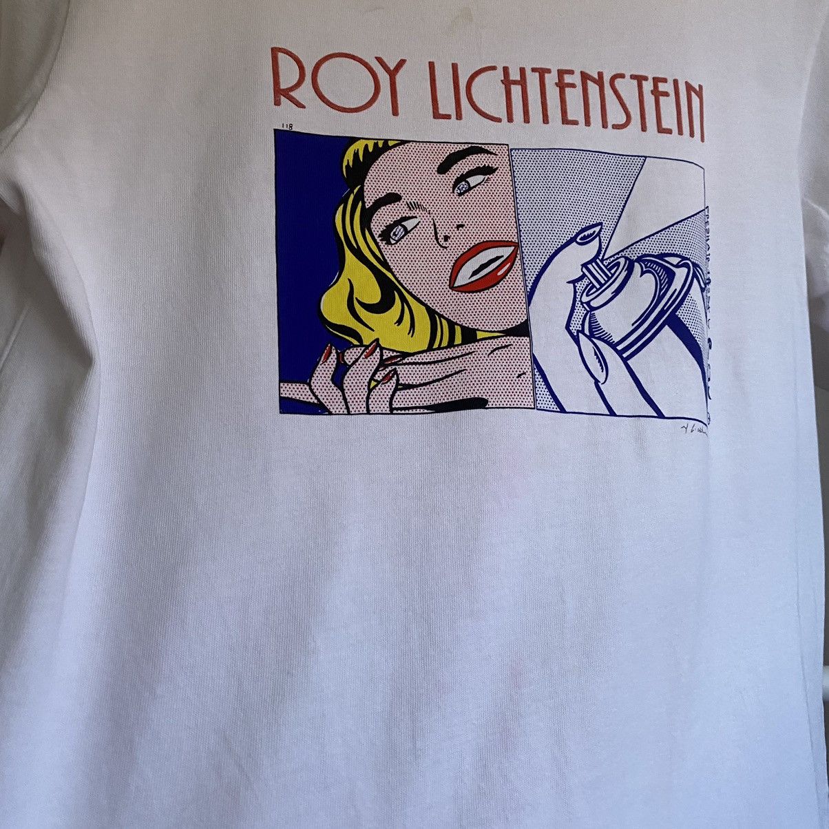 Uniqlo UNIQLO Roy Lichtenstein “Girl” “Spray Can” tee shirt Size US M / EU 48-50 / 2 - 8 Thumbnail