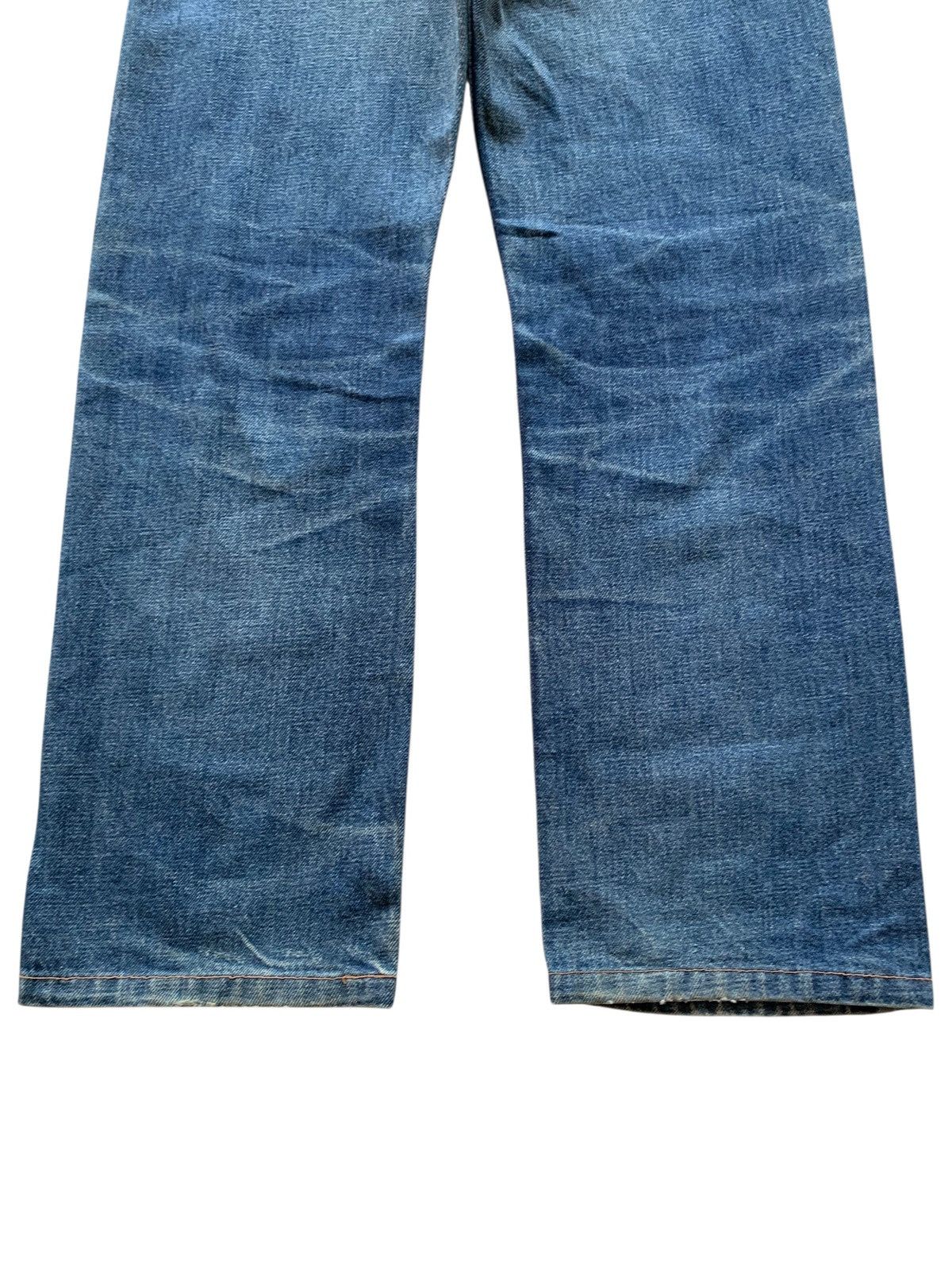 A.P.C. A.P.C SELVEDGE FADED & RUSTY JAPANESE DISTRESSED DENIM Size US 29 - 11 Thumbnail
