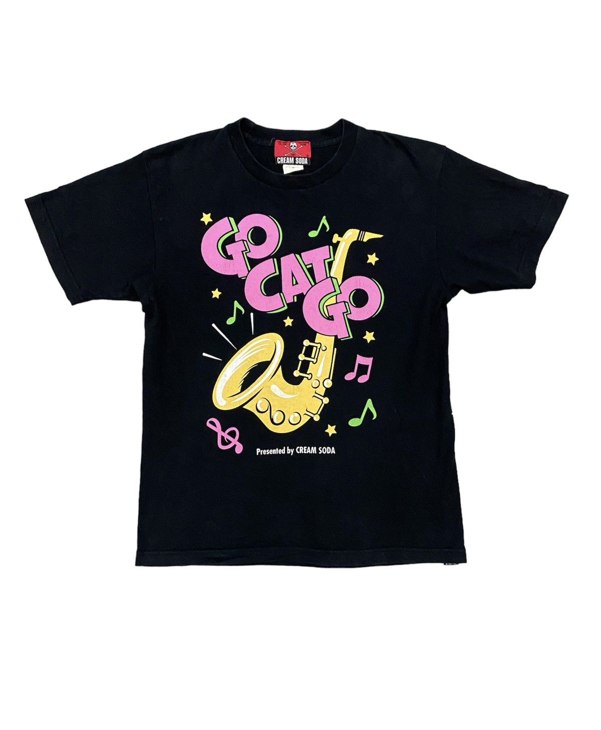 Hiroshi Fujiwara Vtg Cream Soda Pink Dragons go Cat goo Size US S / EU 44-46 / 1 - 1 Thumbnail