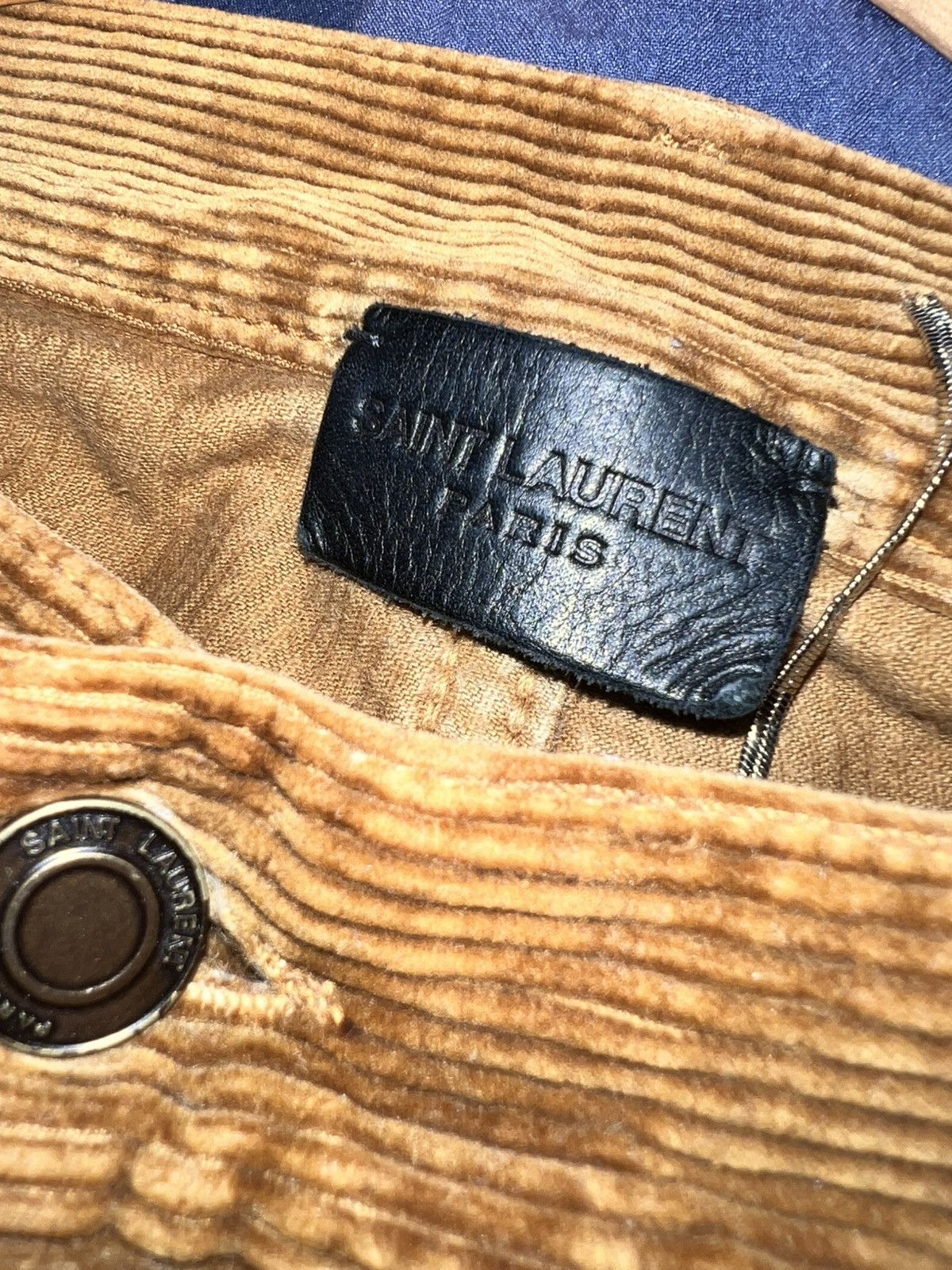 Saint Laurent Paris *RARE* FW18 Gold Corduroy Pants 31 Hedi Slimane Cords Hedi Size US 31 - 5 Thumbnail