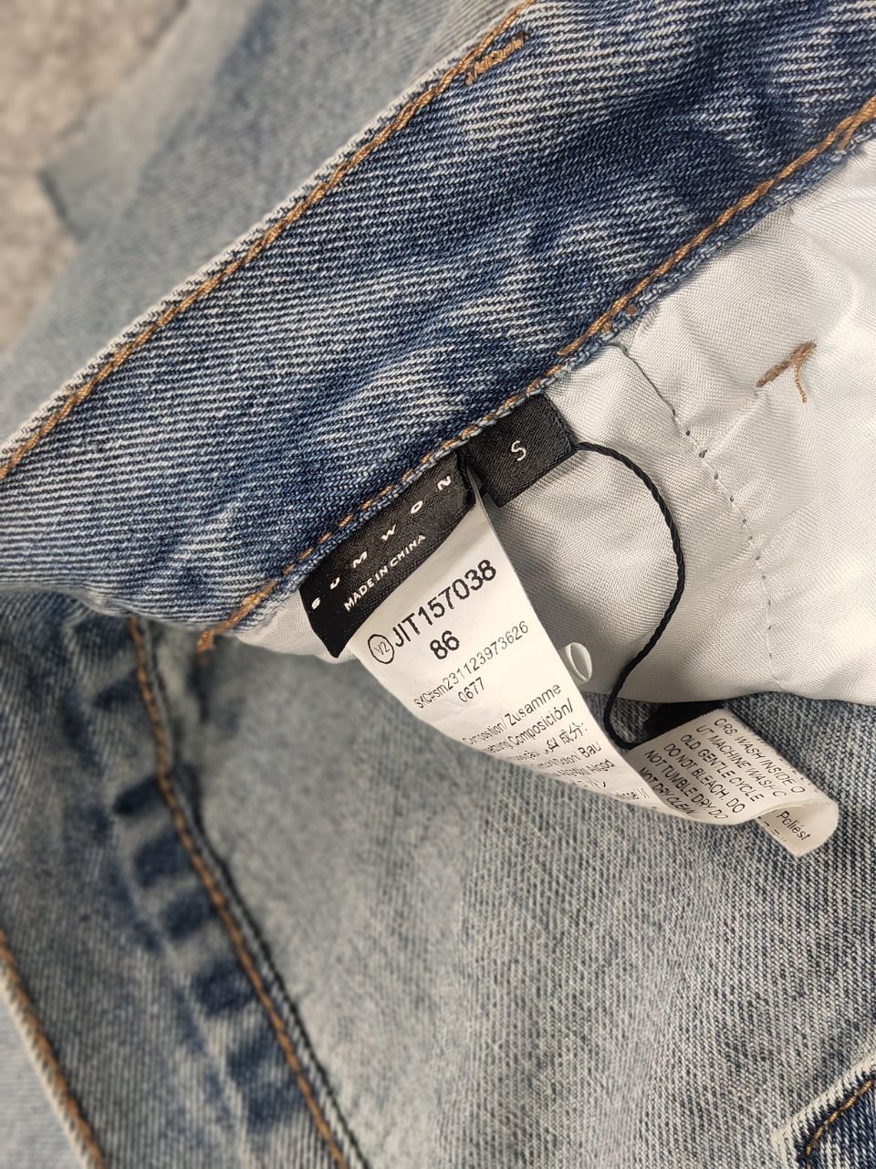 Japanese Brand Vintage if six was nine yohji Style Flared Denim Jeans Y2K Size US 32 / EU 48 - 14 Thumbnail