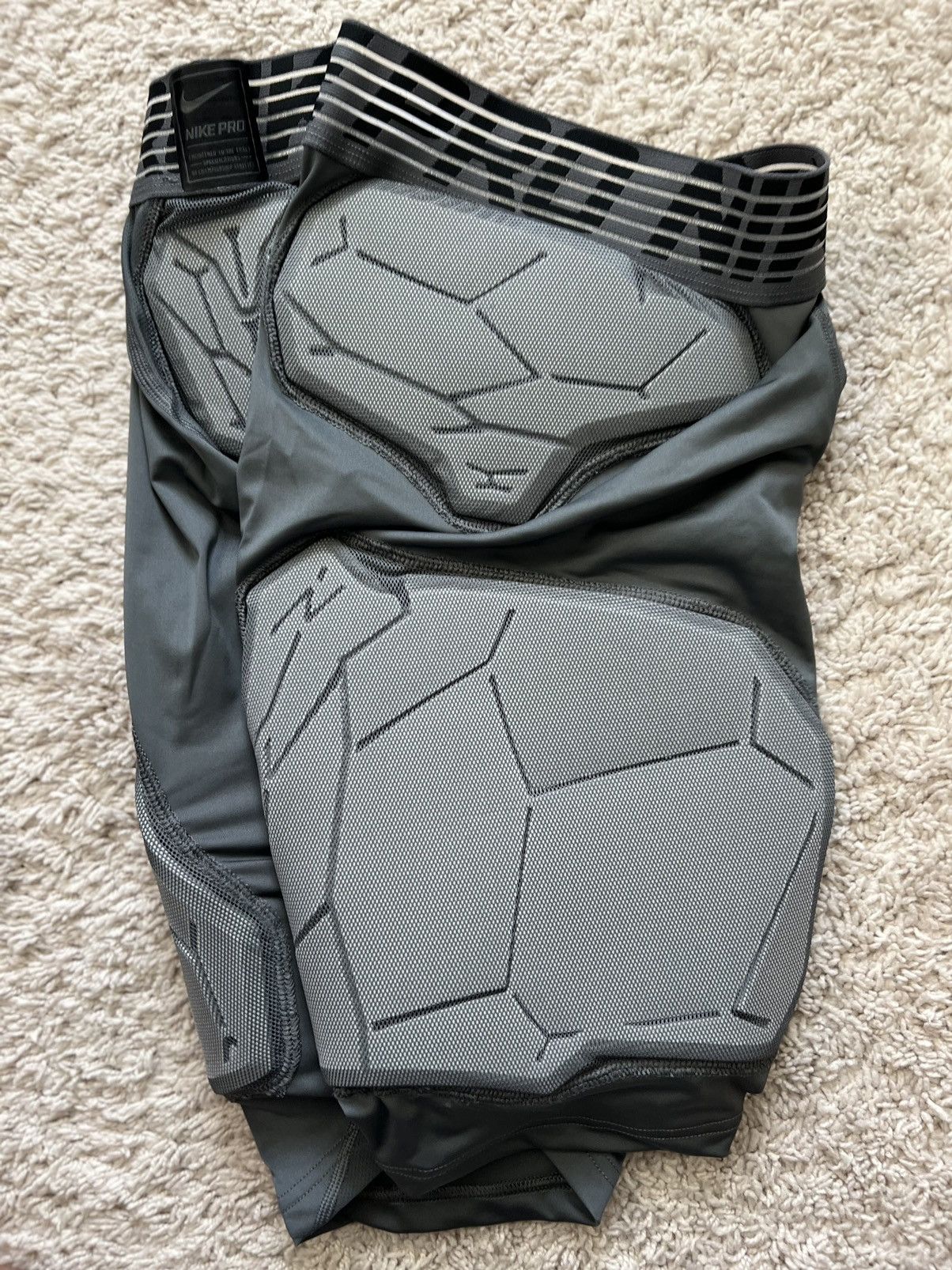 Nike Nike Pro Hyperstrong Padded Compression Football Shorts Size US 38 / EU 54 - 2 Thumbnail
