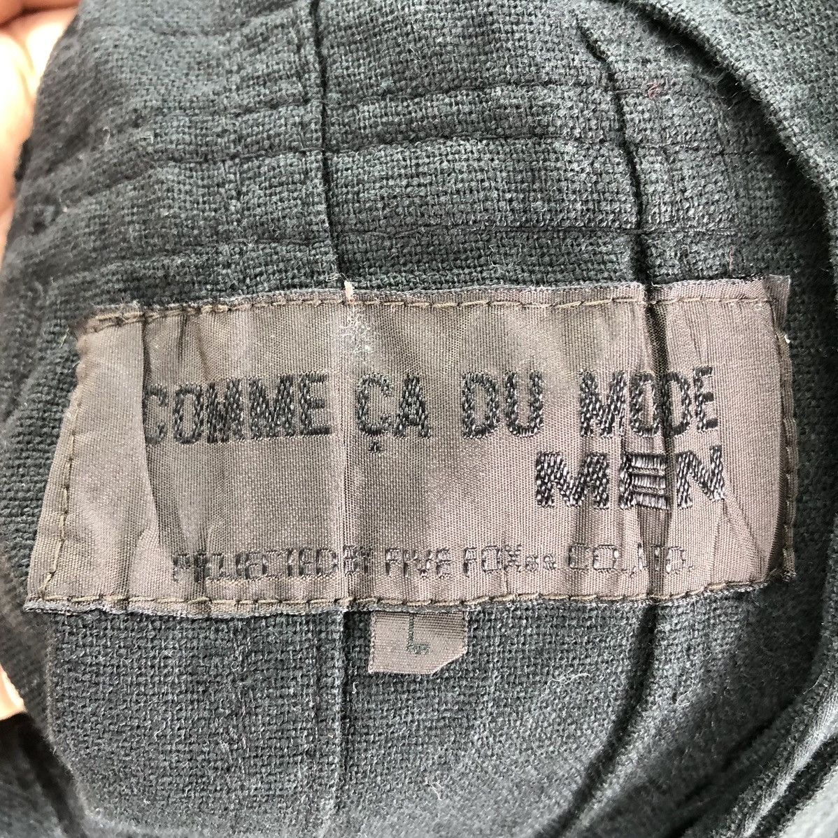 Japanese Brand Vintage 90's Comme Ça Du Mode Men Jacket Size US S / EU 44-46 / 1 - 11 Thumbnail
