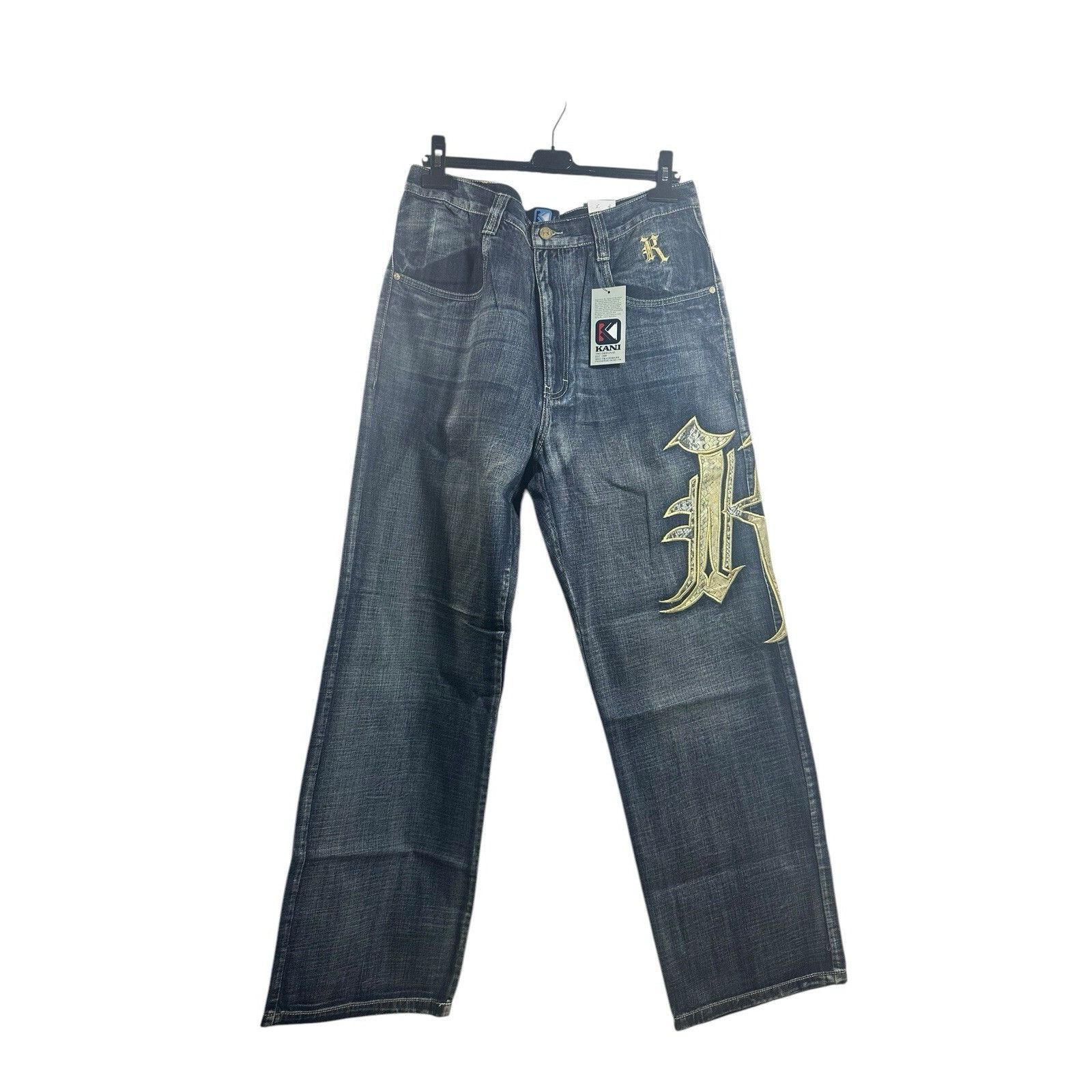 Karl Kani Vintage Karl Kani Jeans 36x34 Denim Hip Hop Baggy Y2K 90’s 2 Size US 36 / EU 52 - 1 Thumbnail